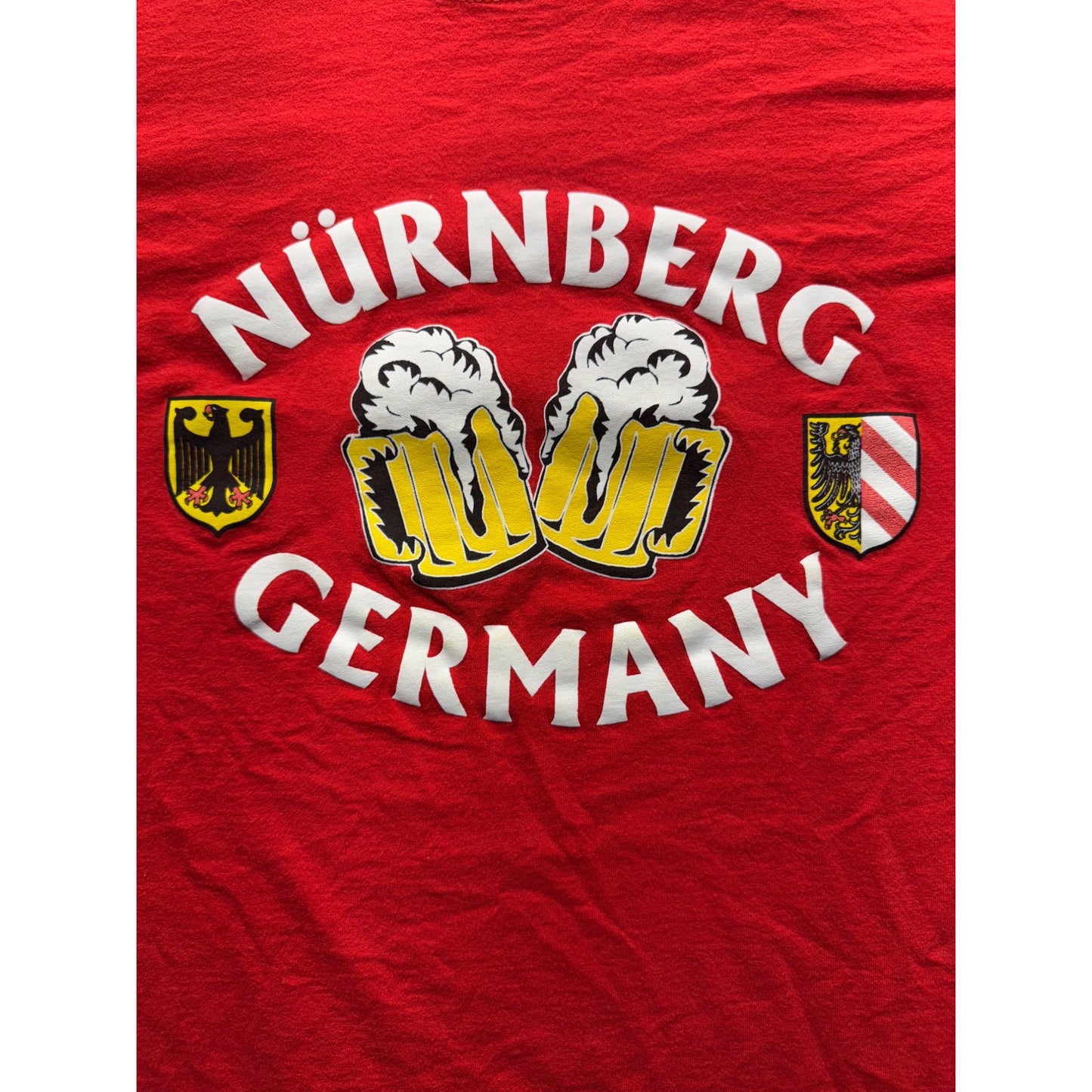 Nürnberg Germany Red Graphic T-Shirt #314B
