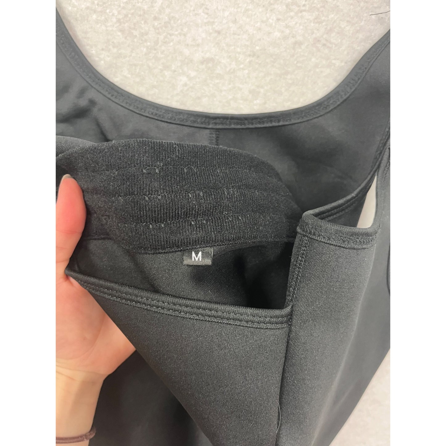 Waist Trainer Shapewear Corset Tank Top With Adjustable Straps & Front Zipper Medium Size #374A