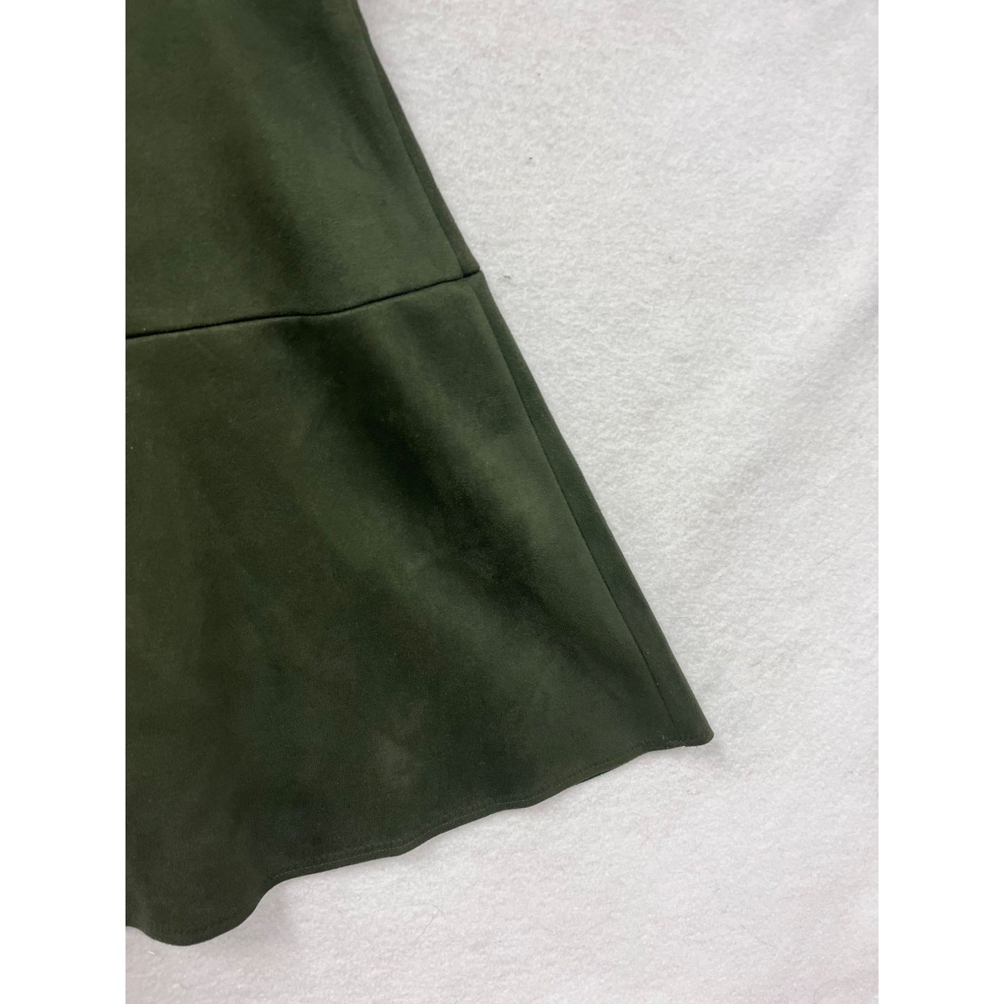 Frnch Womens Short Sleeve Green Dress Size M #8367