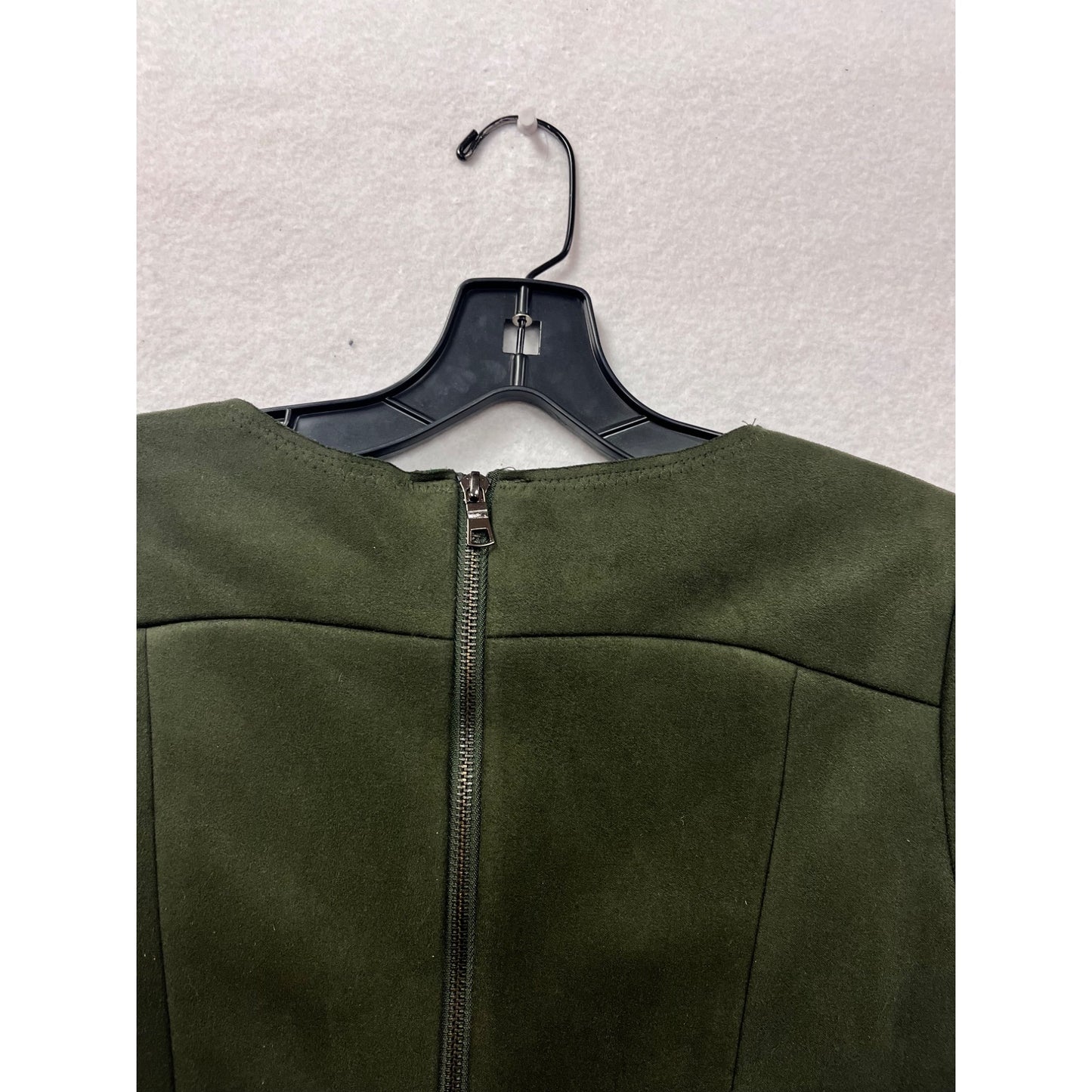 Frnch Womens Short Sleeve Green Dress Size M #8367