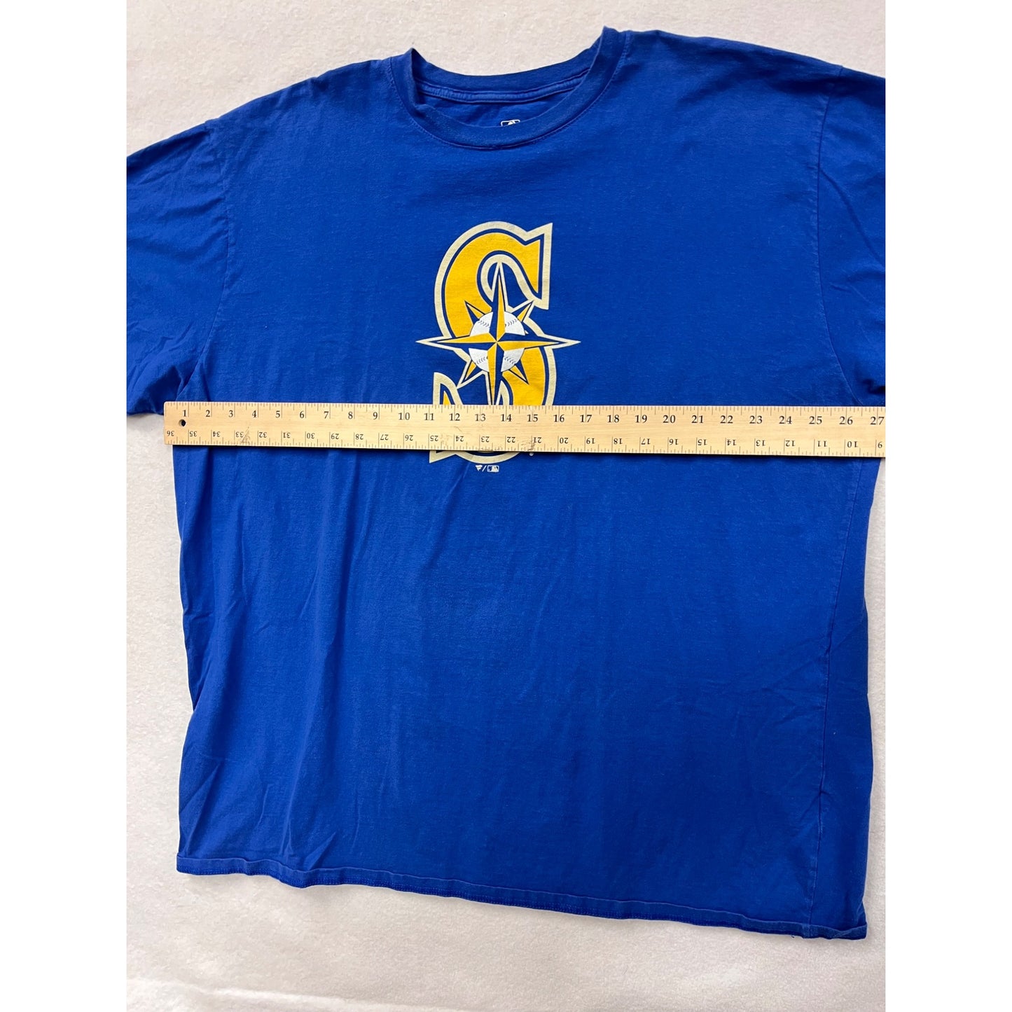 Seattle Mariners Fanatics Mens 3XLT Blue T-Shirt #6358