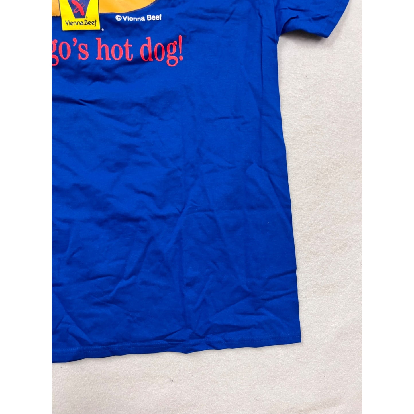 Vienna Beef Chicagos Hot Dog Graphic T-Shirt Men’s XL #8113