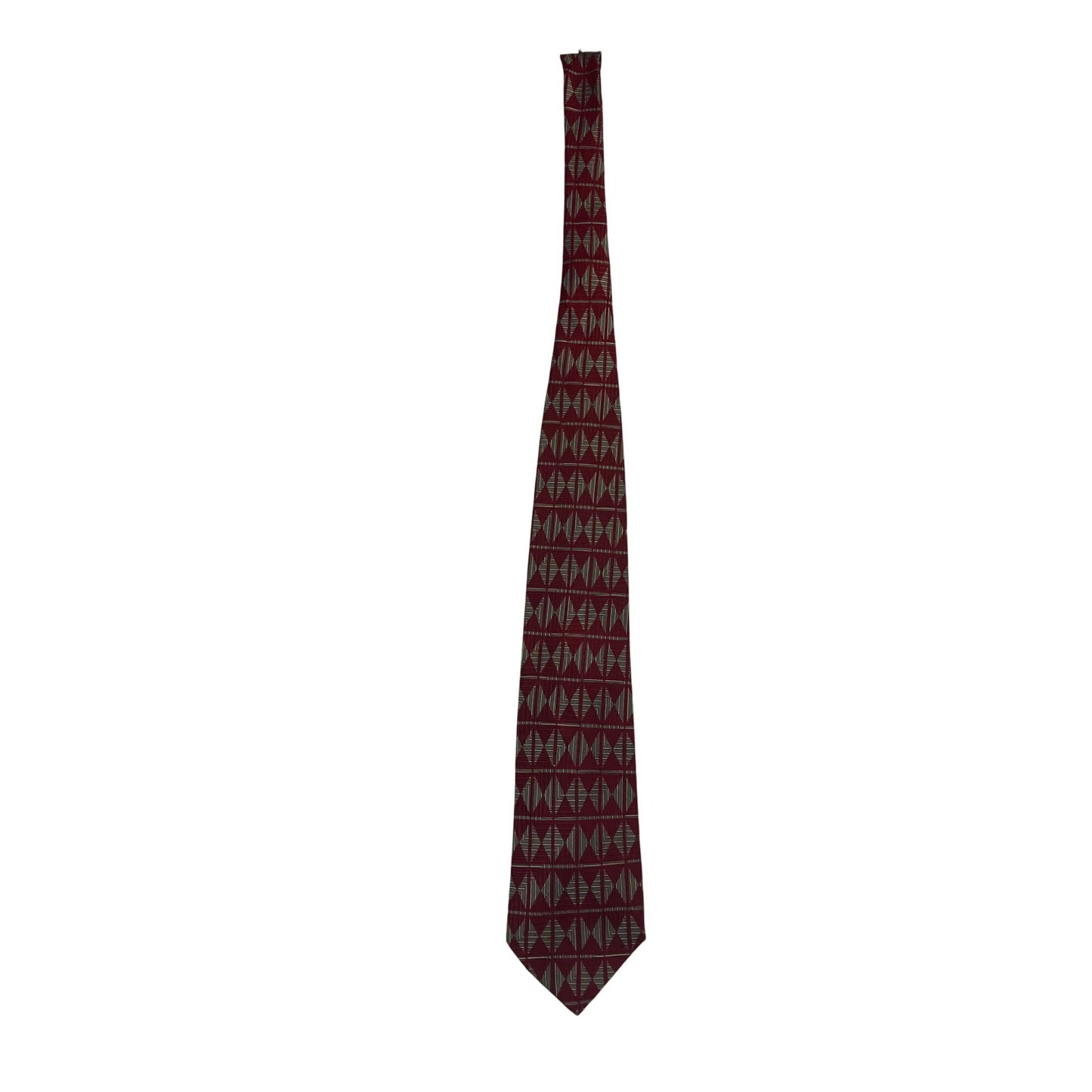 Red Pattern Tie #2697