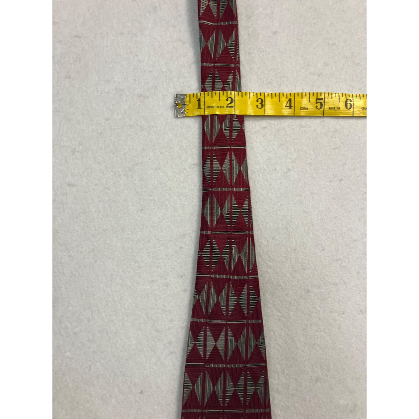 Red Pattern Tie #2697