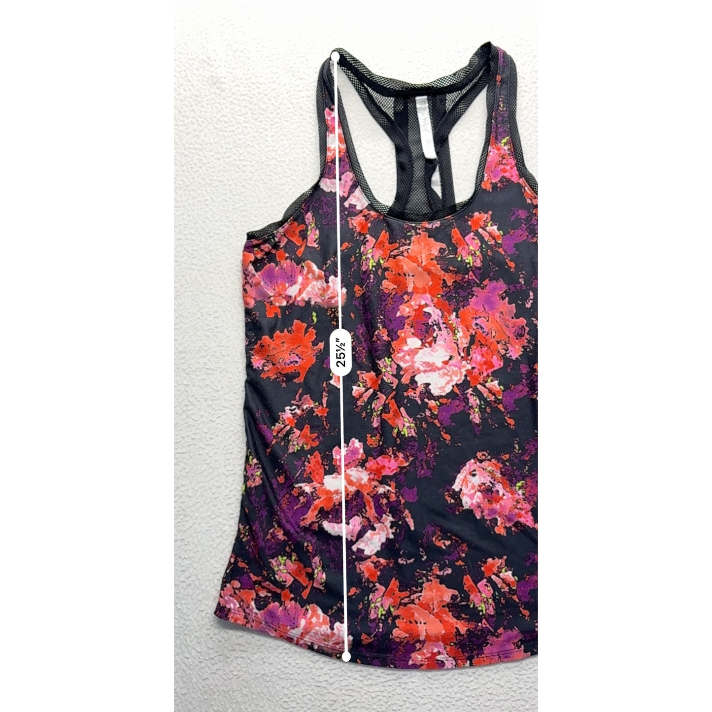 Fabletics Floral Print Racerback Tank Top #7490