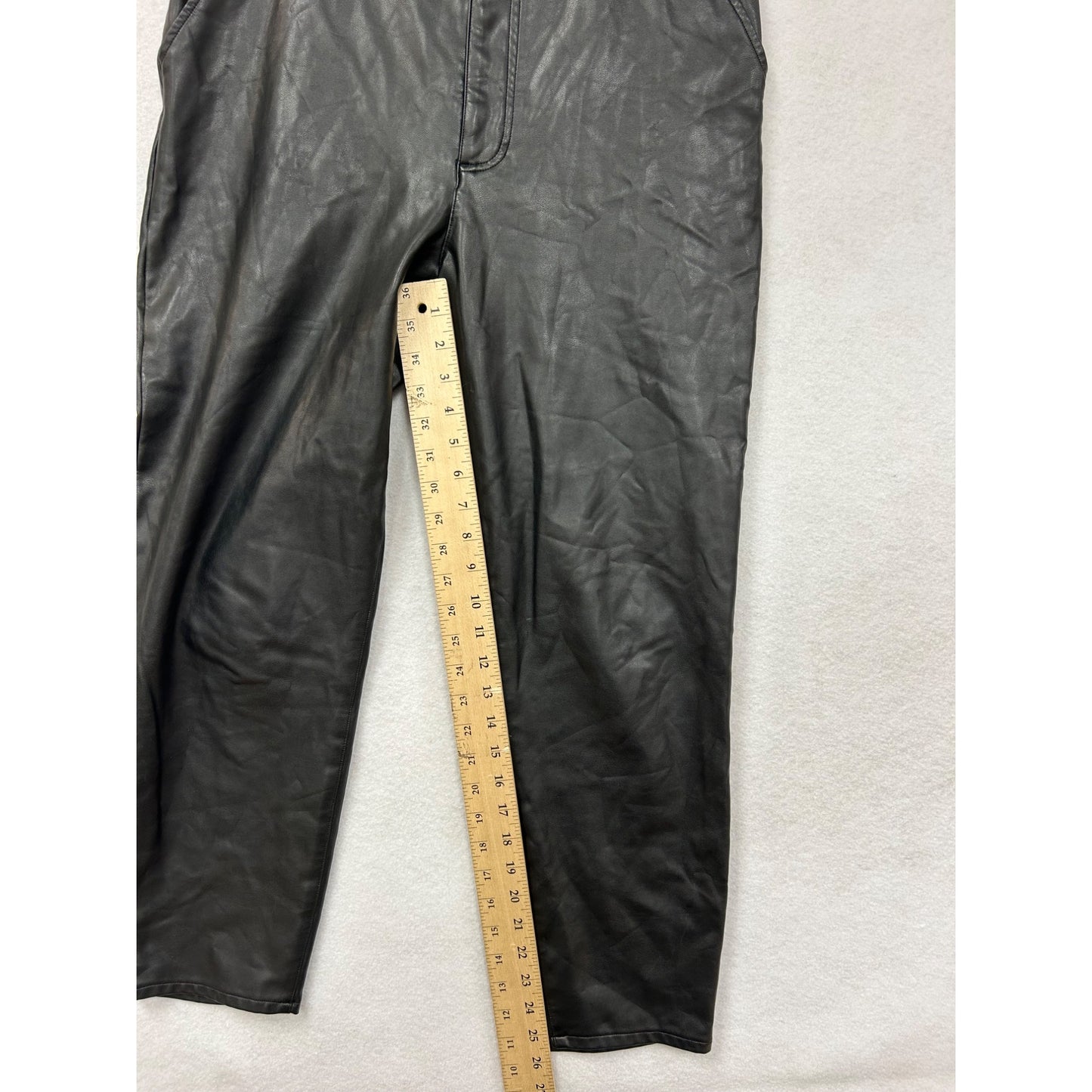 Abercrombie & Fitch Womens Faux Leather Pants #6369