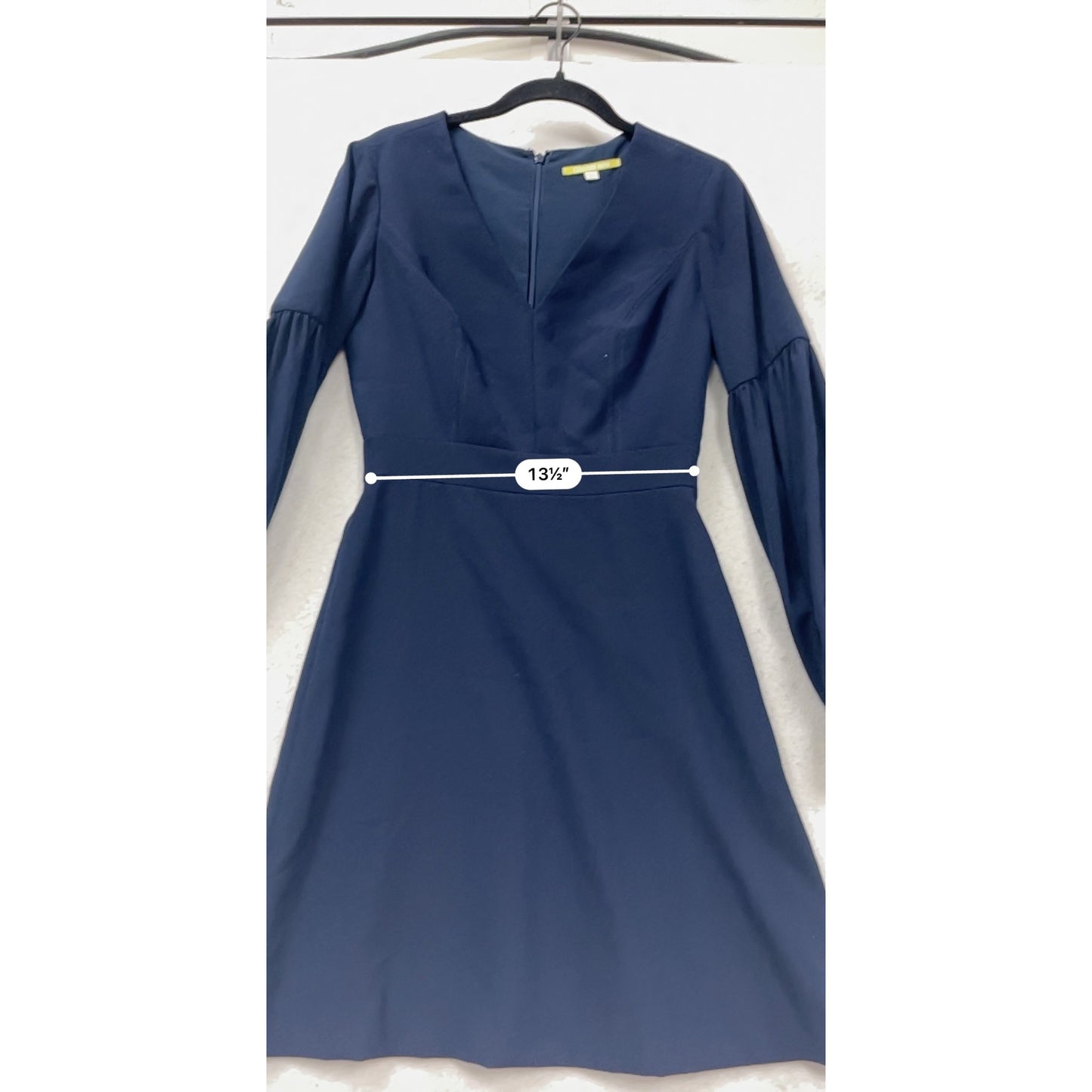 Gianni Bini Navy Blue Long Sleeve Dress XS #454A