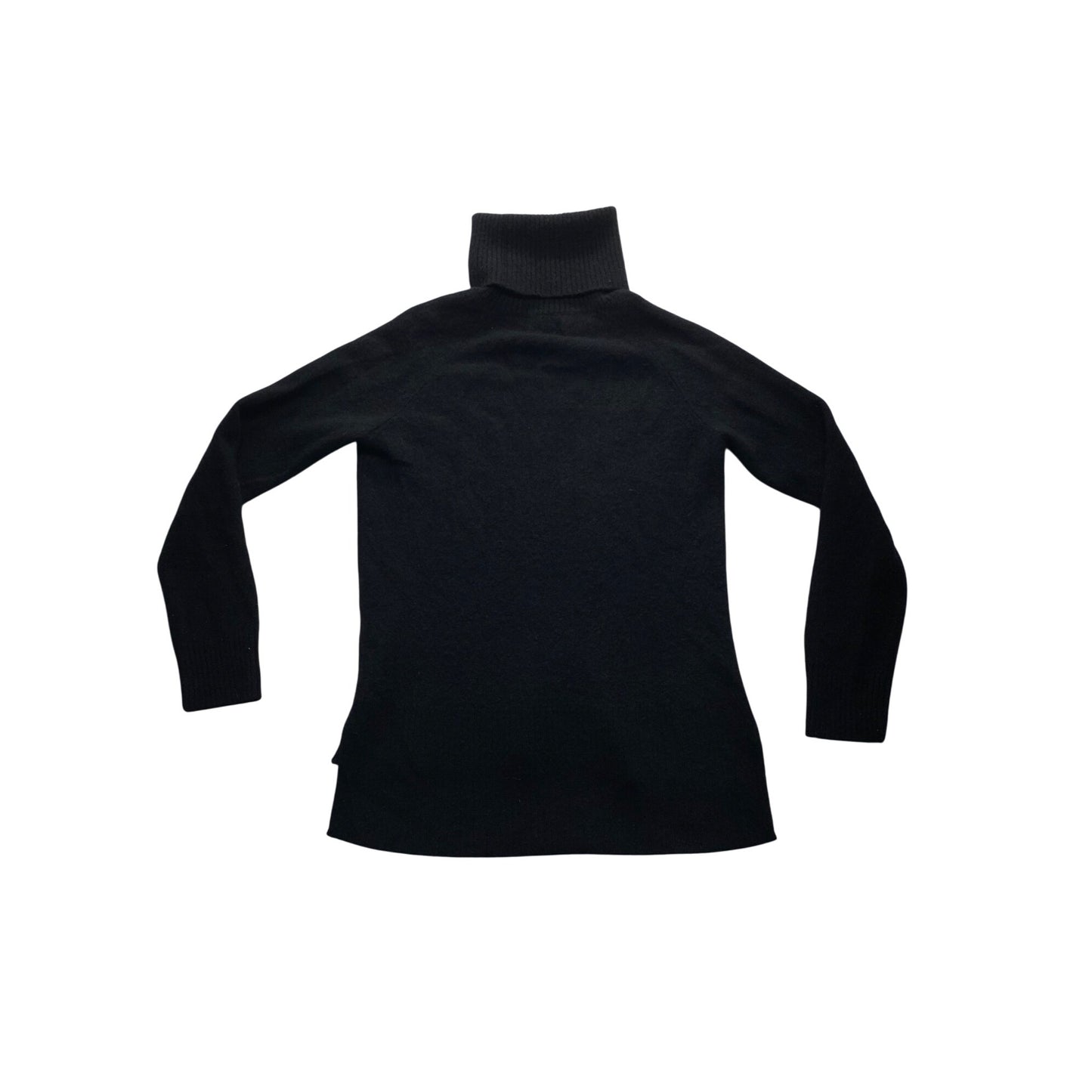 41 Hawthorn Small Black 100% Cashmere Turtleneck Sweater #7133