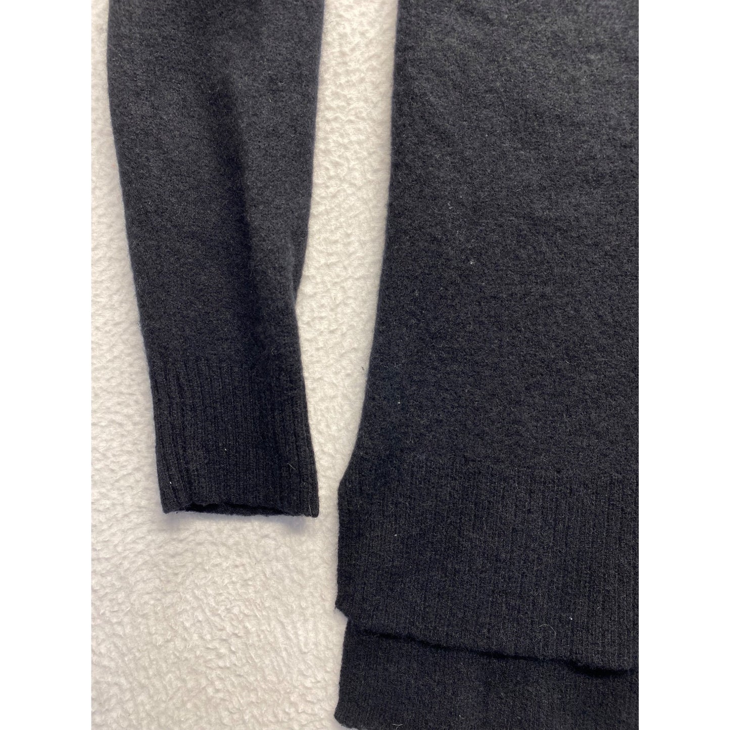 41 Hawthorn Small Black 100% Cashmere Turtleneck Sweater #7133