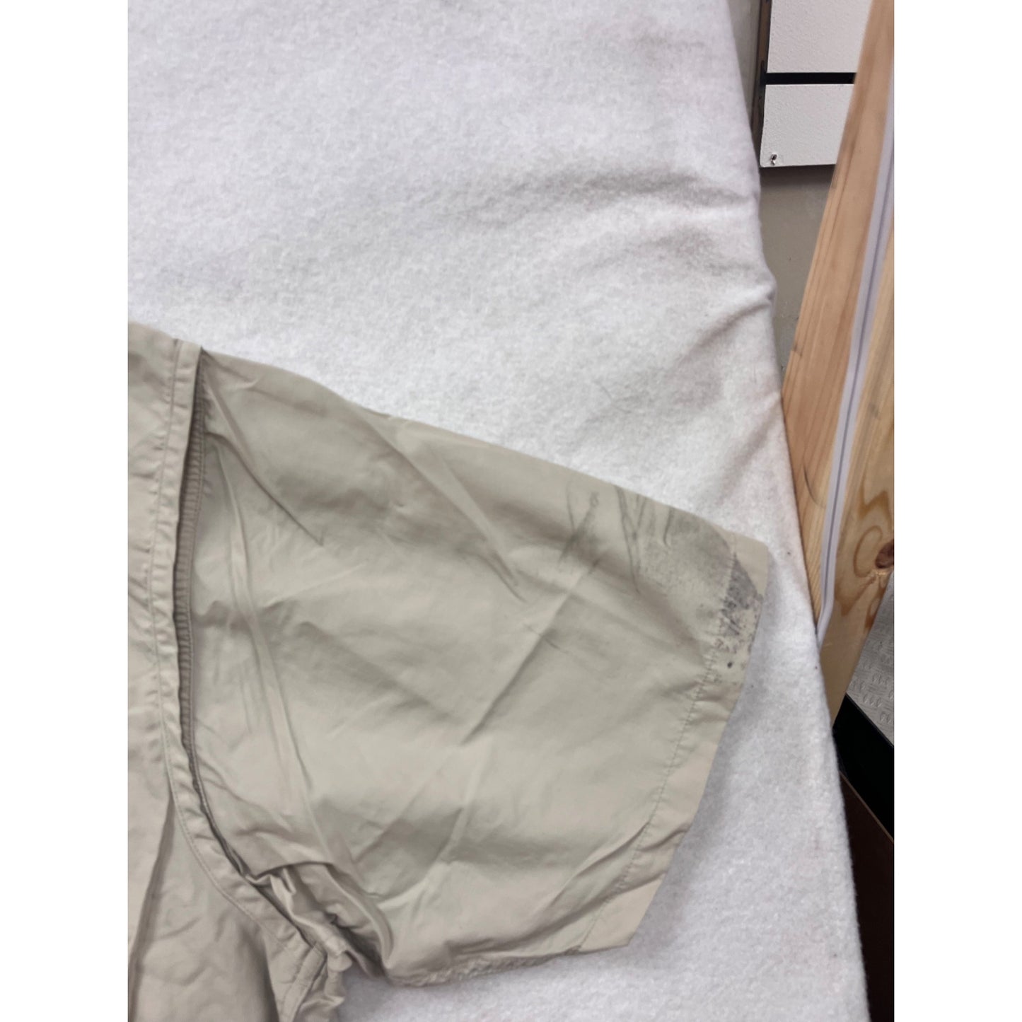 Cabelas Guidewear Mens 2XL Tall Beige Short Sleeve Fishing Shirt #8145