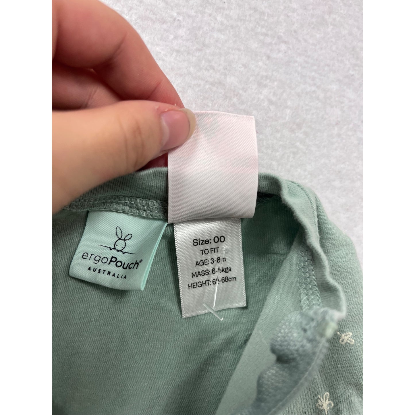 ErgoPouch Baby Swaddle Sleeping Bag Size 00 6-12 #744A