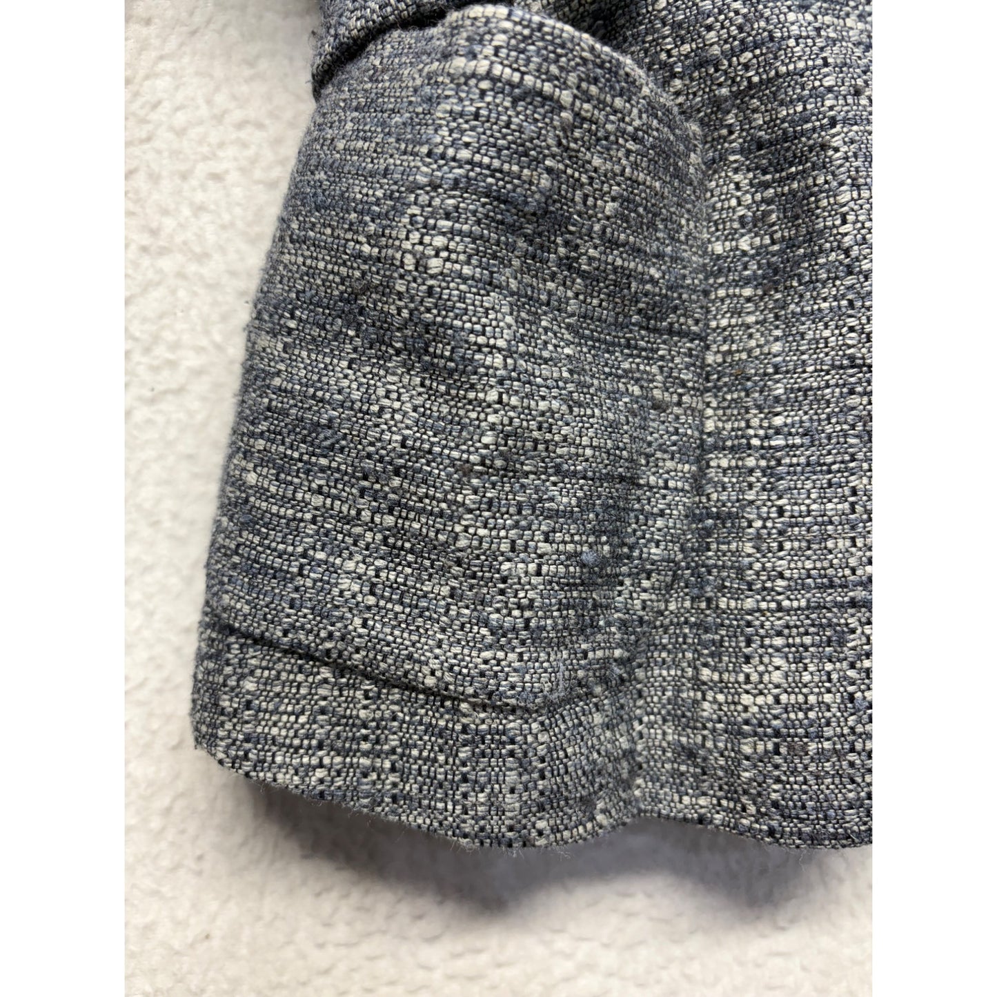 Banana Republic Womens XS Gray Linen Blend Belted Blazer #7414