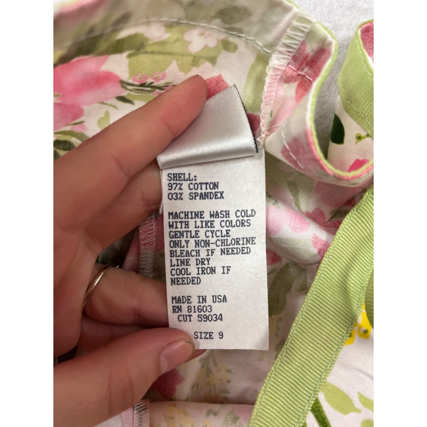 Women’s StudioY floral skirt #8344
