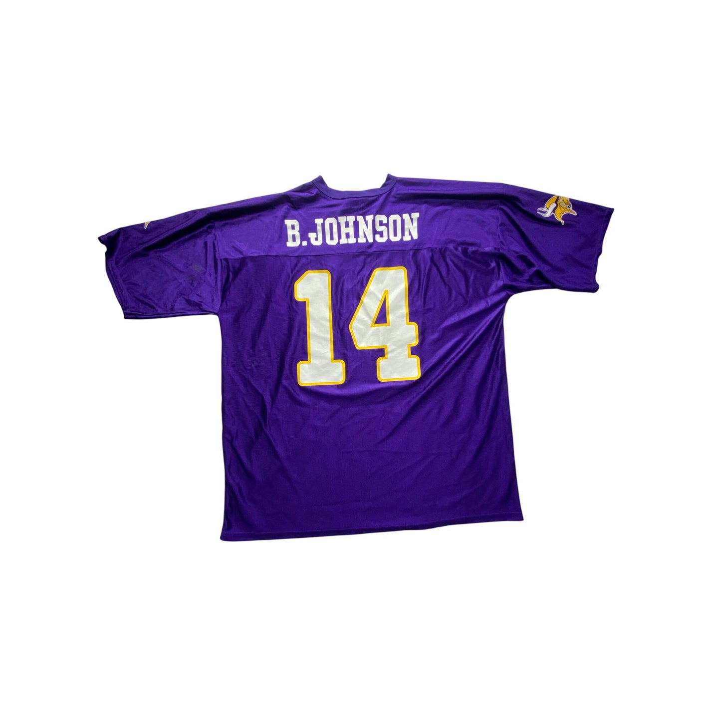 NFL Minnesota Vikings Brad Johnson #14 Jersey 2XL #7048