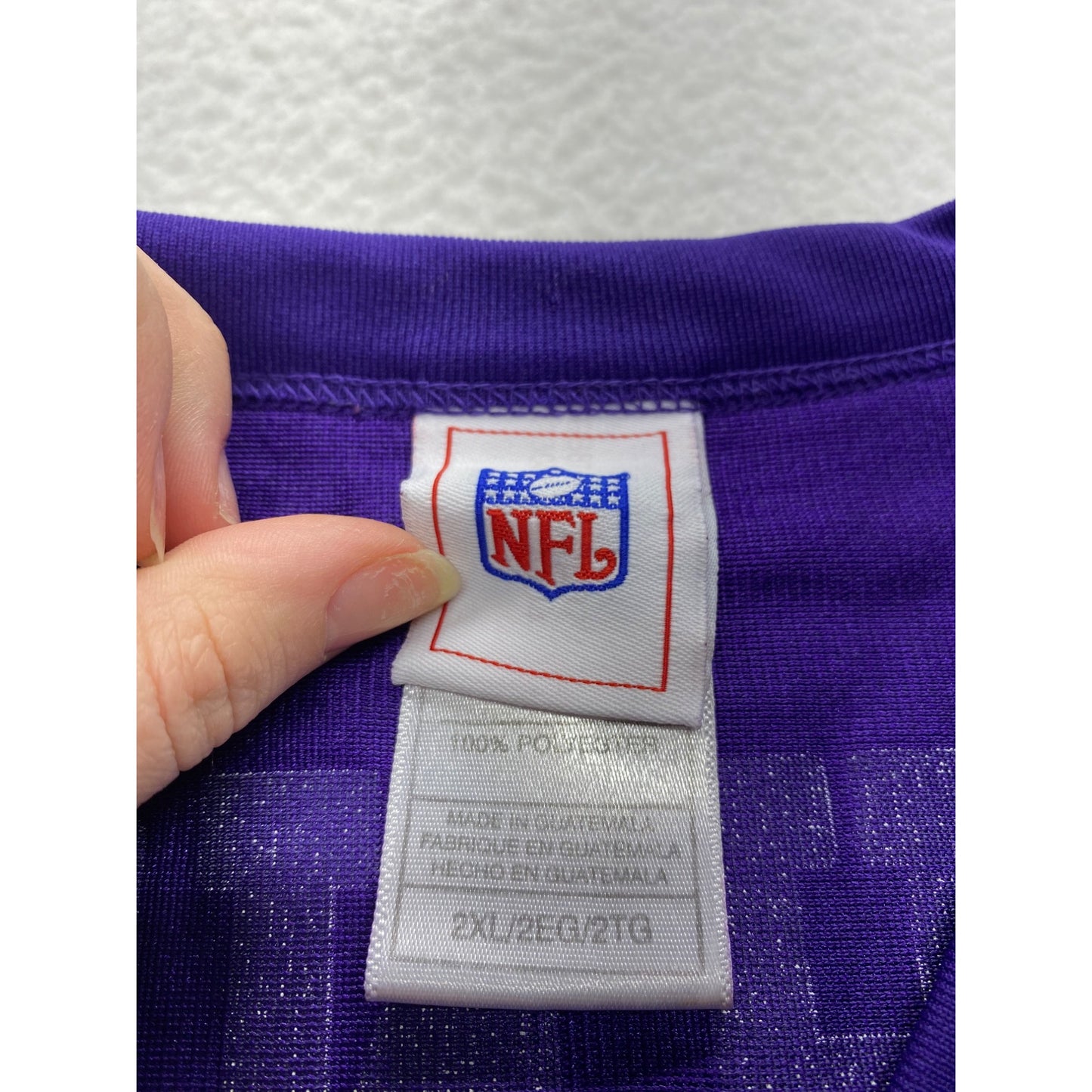 NFL Minnesota Vikings Brad Johnson #14 Jersey 2XL #7048
