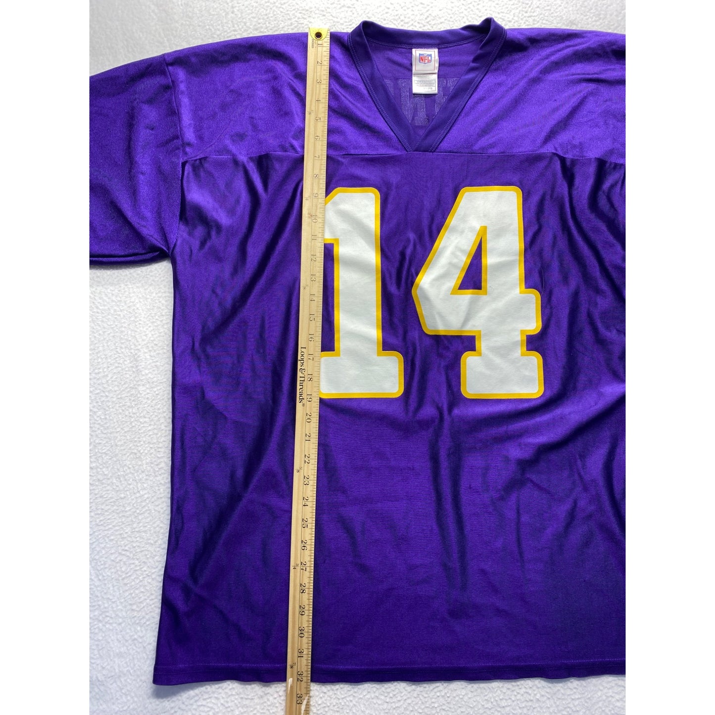 NFL Minnesota Vikings Brad Johnson #14 Jersey 2XL #7048