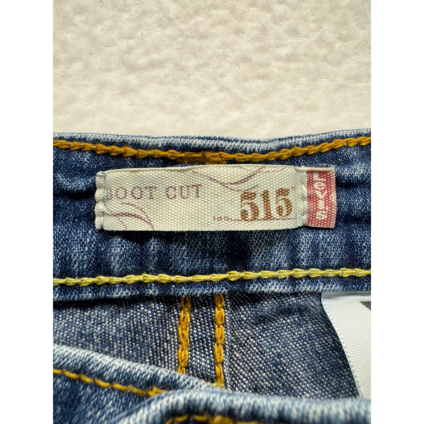 Levis 515 Bootcut Jeans Size 10M Denim #7928