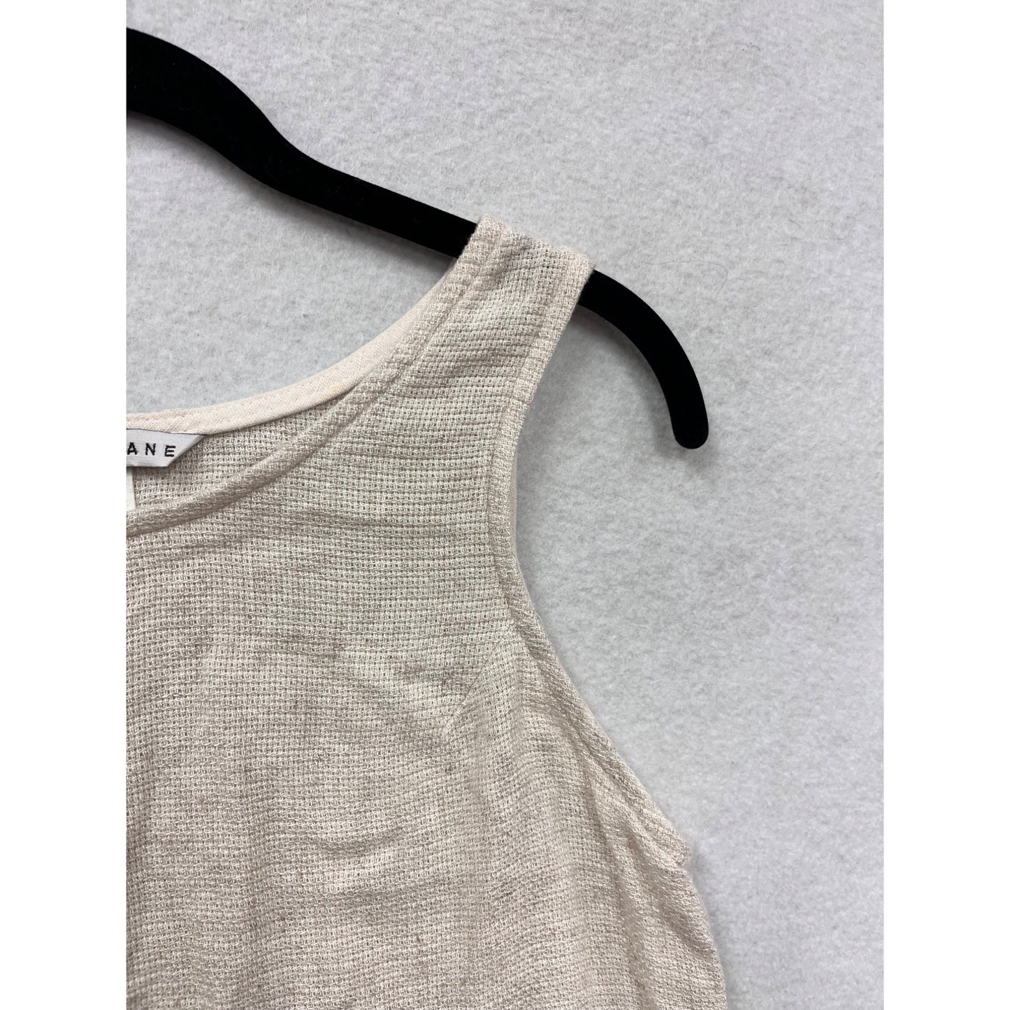 Vintage Lisa Deane Womens Medium Linen TankTop #6351