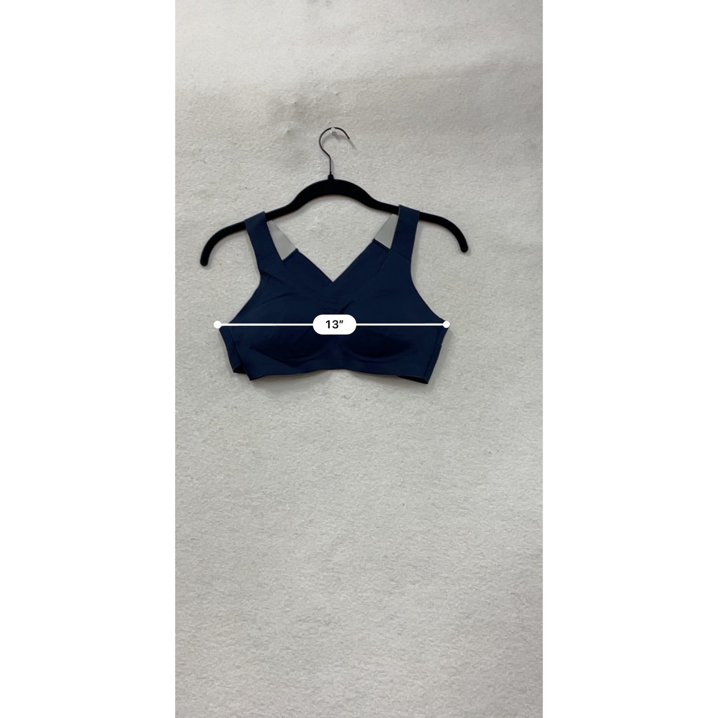 Brooks Womens Navy Blue Racerback Sports Bra XS/S #6934