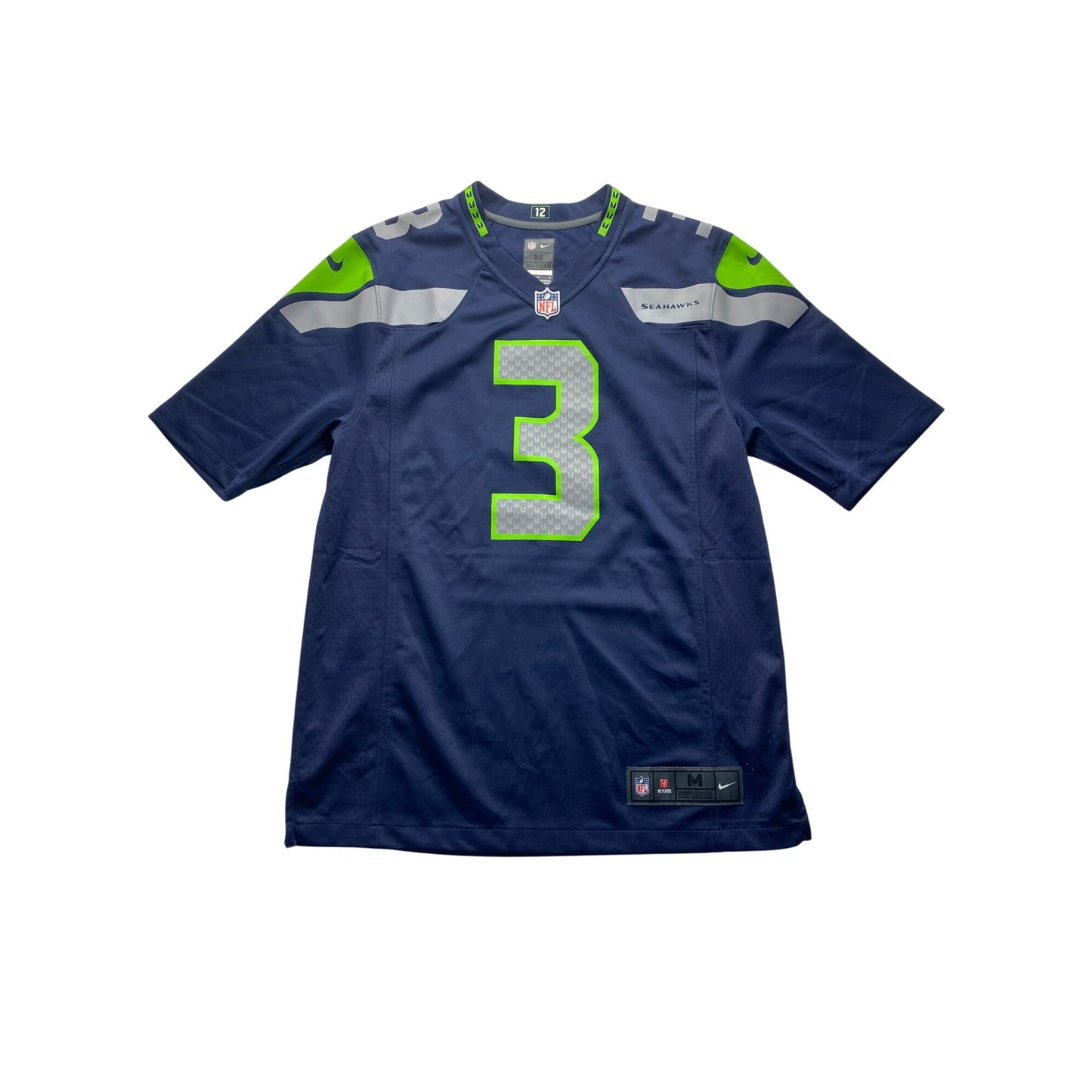 Nike NFL Seattle Seahawks Russell Wilson On Field Jersey #5868