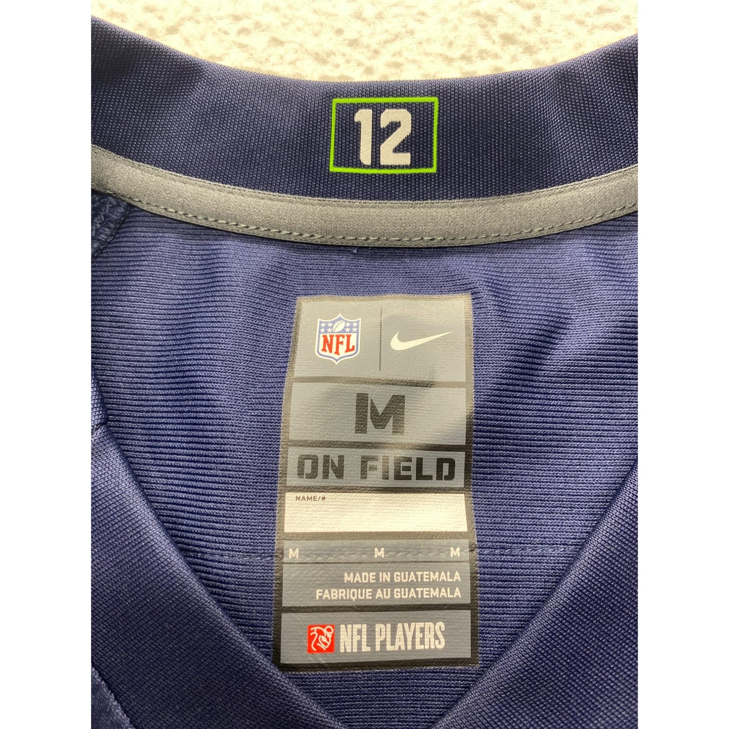 Nike NFL Seattle Seahawks Russell Wilson On Field Jersey #5868