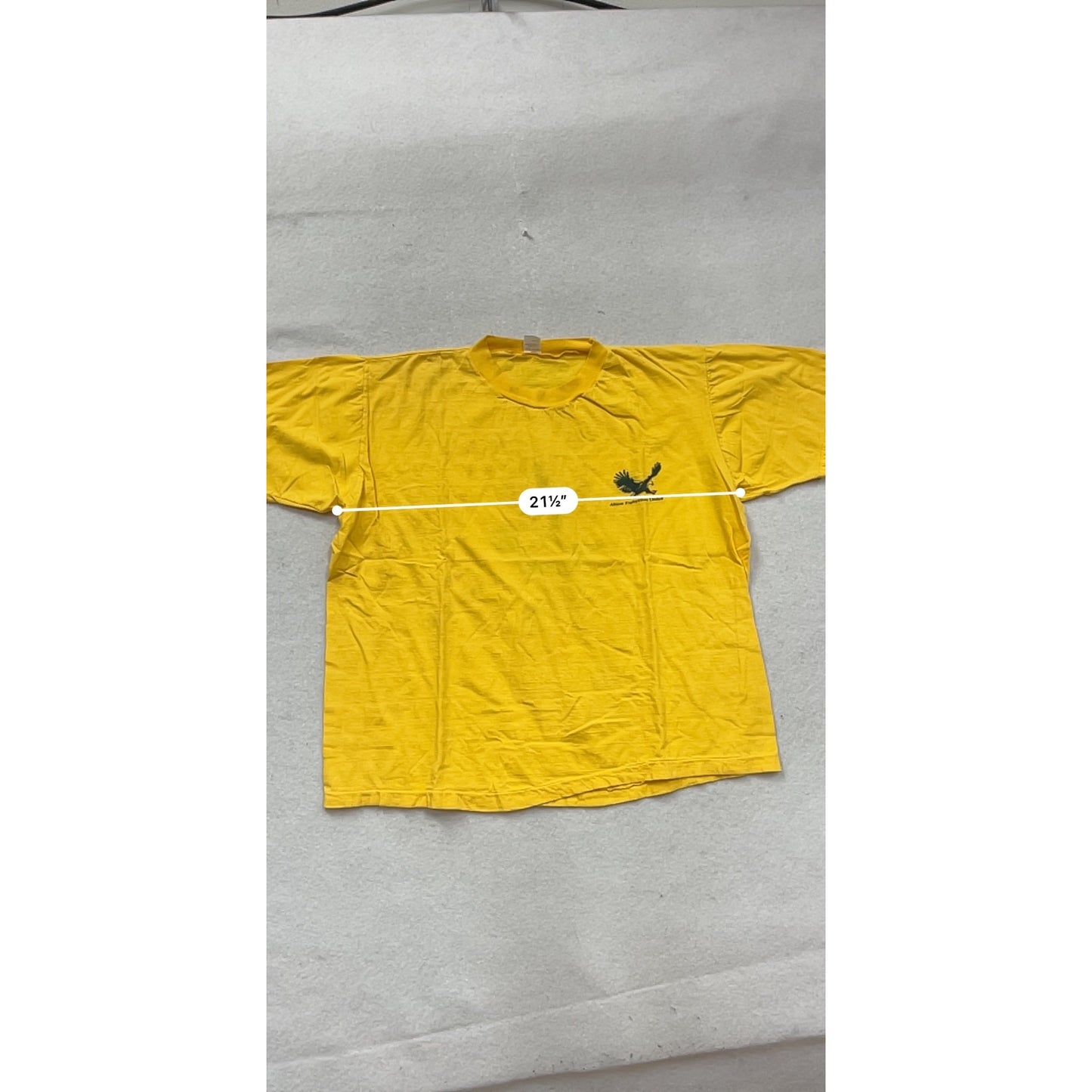 Yellow Graphic T-Shirt African Exploration Limited XL/2XL #169A