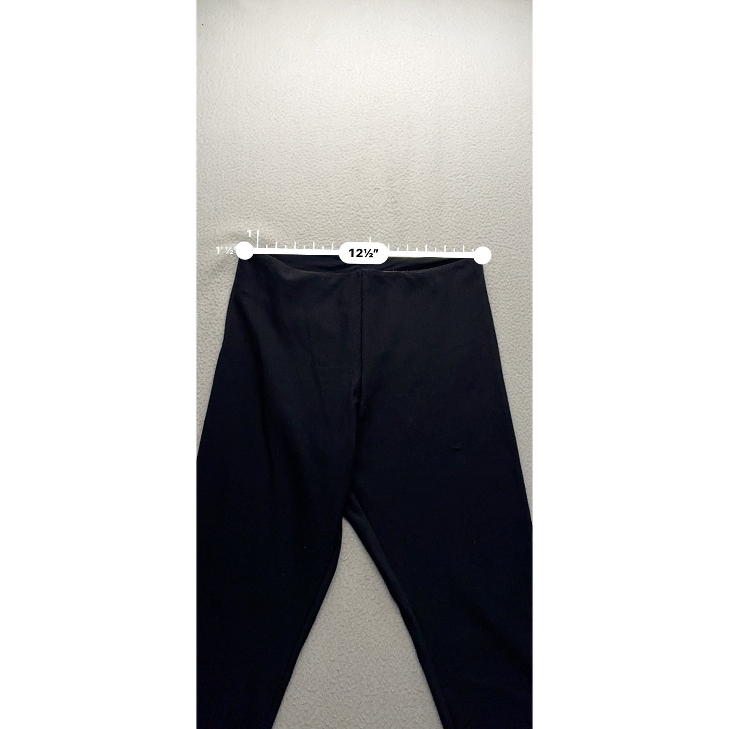 Commando Control Black High-Waisted Shaping Leggings XL Nylon Blend 34" #9771