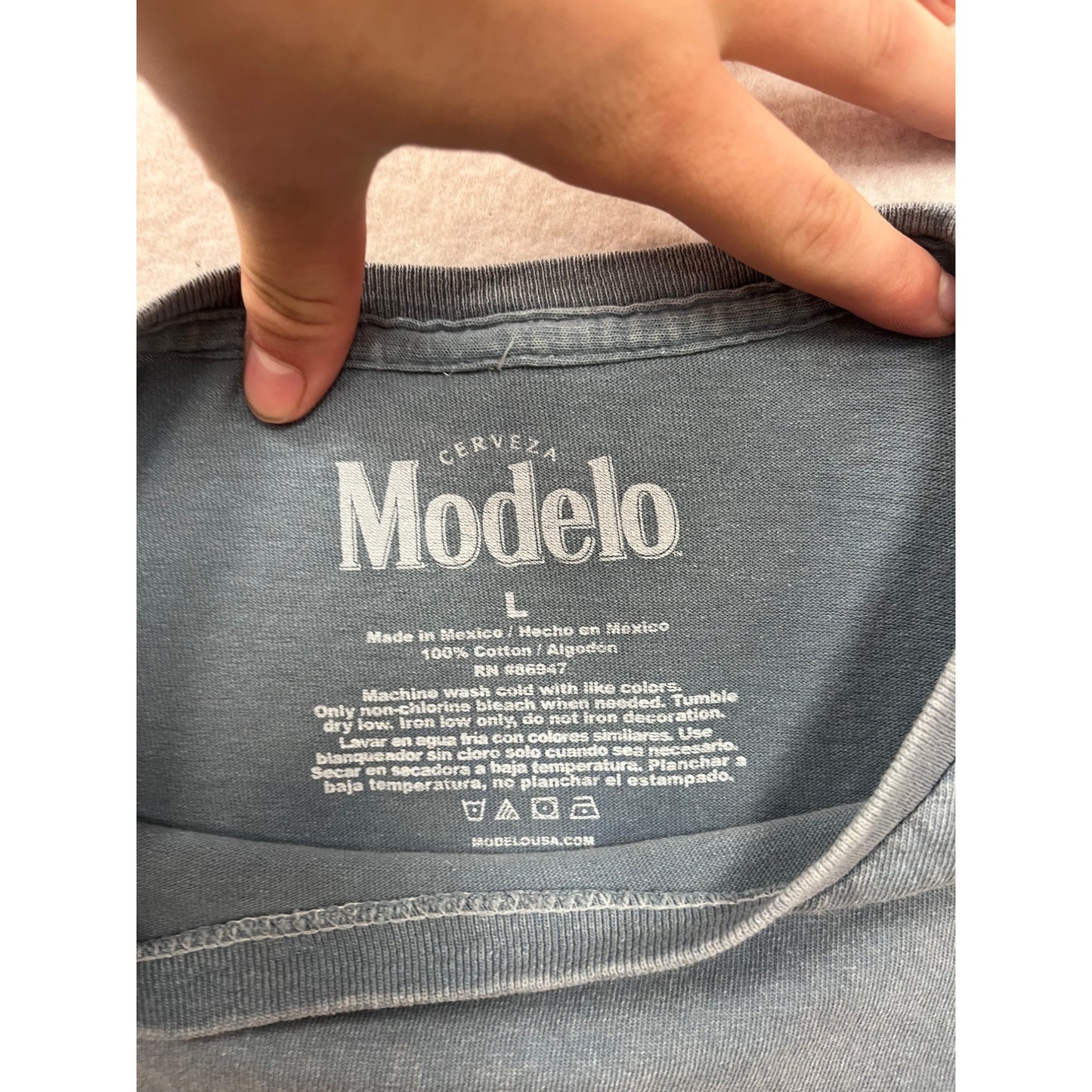 Modelo Mens Large Graphic Tee #8198