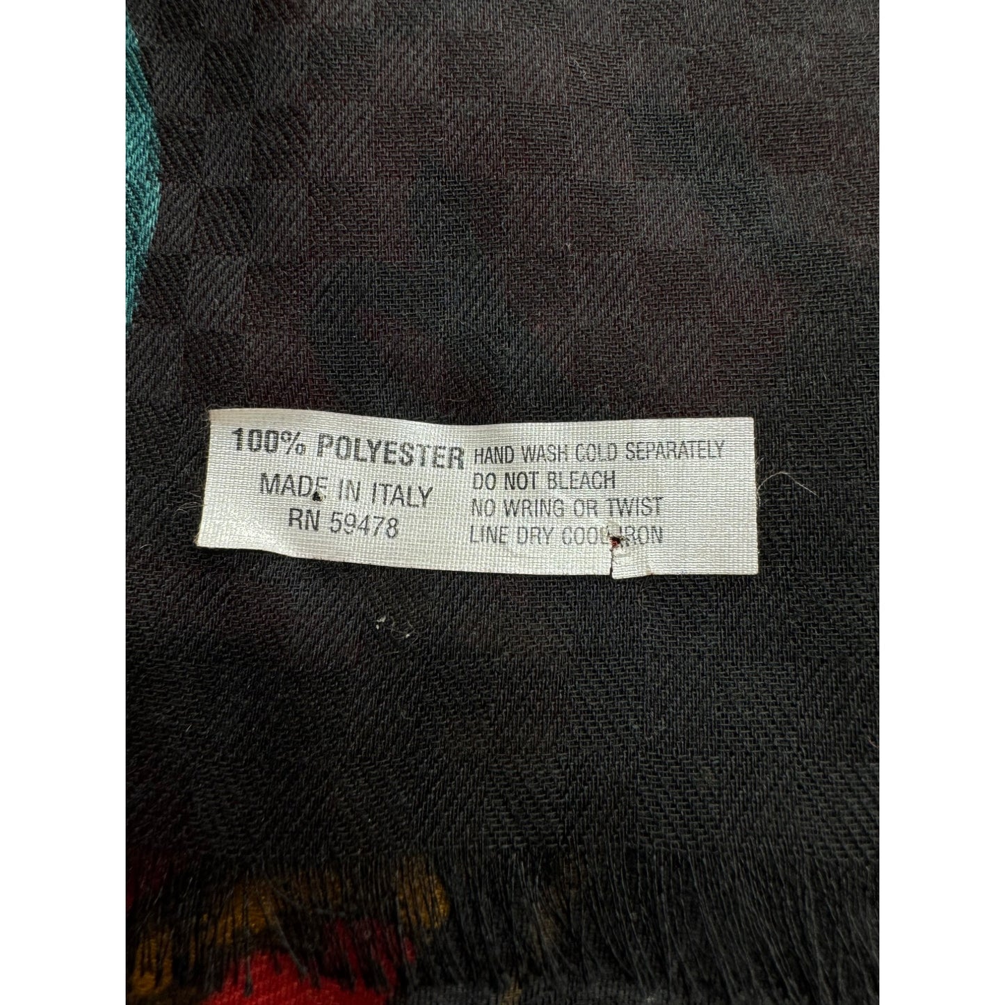 Vintage Equestrian Scarf #5805