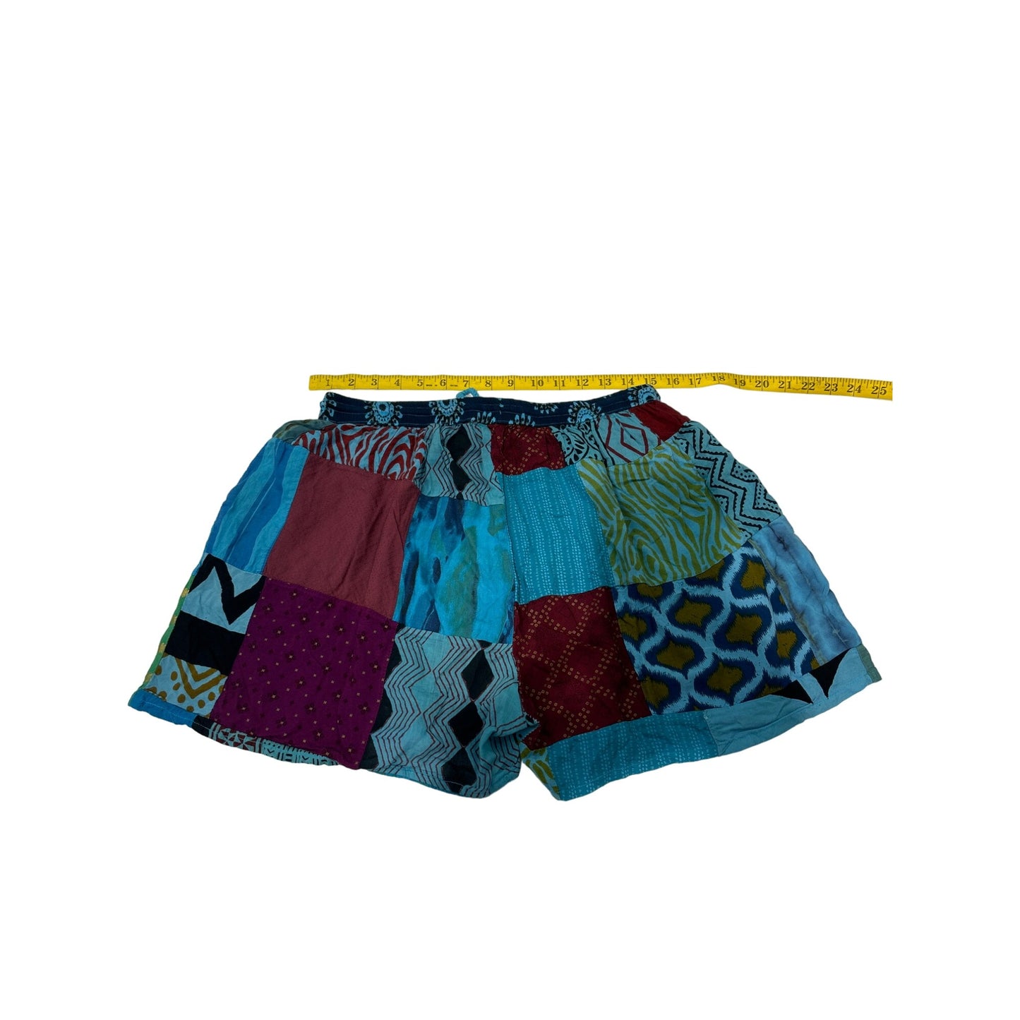 100% rayon boho shorts size L/XL #5008
