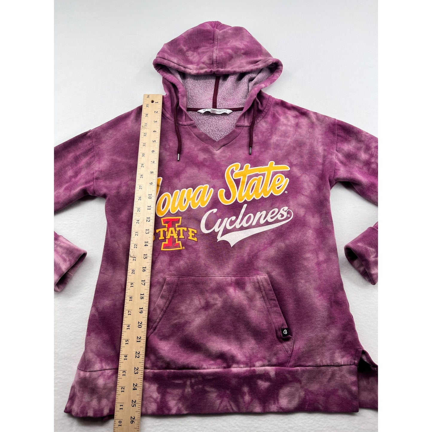 Women’s Iowa State Cyclones Colosseum Tie-Dye Hoodie Sweatshirt #6149