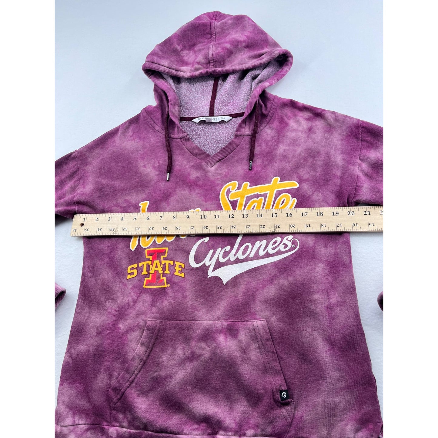 Women’s Iowa State Cyclones Colosseum Tie-Dye Hoodie Sweatshirt #6149