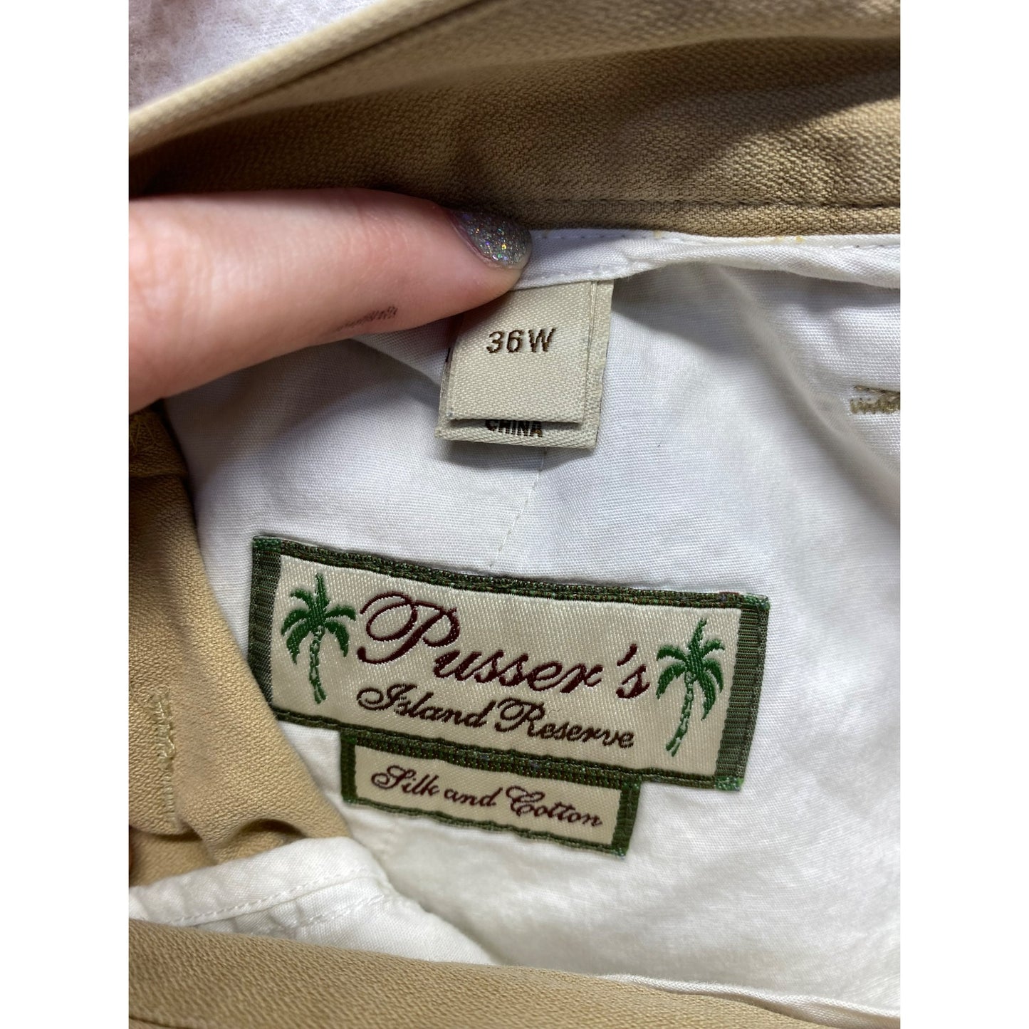 Vintage Men’s Pusser’s Island Reserve Shorts #5475