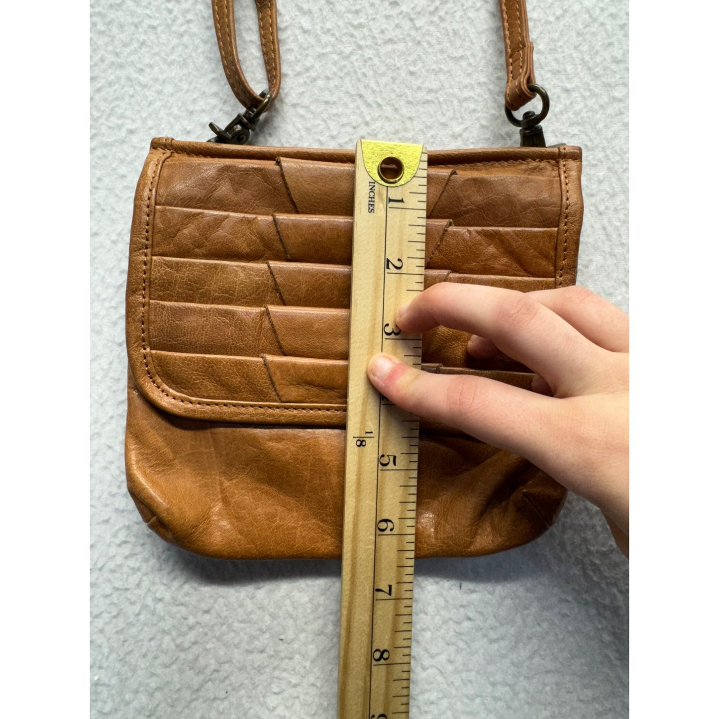 Day + Mood Leather Crossbody Bag #5615