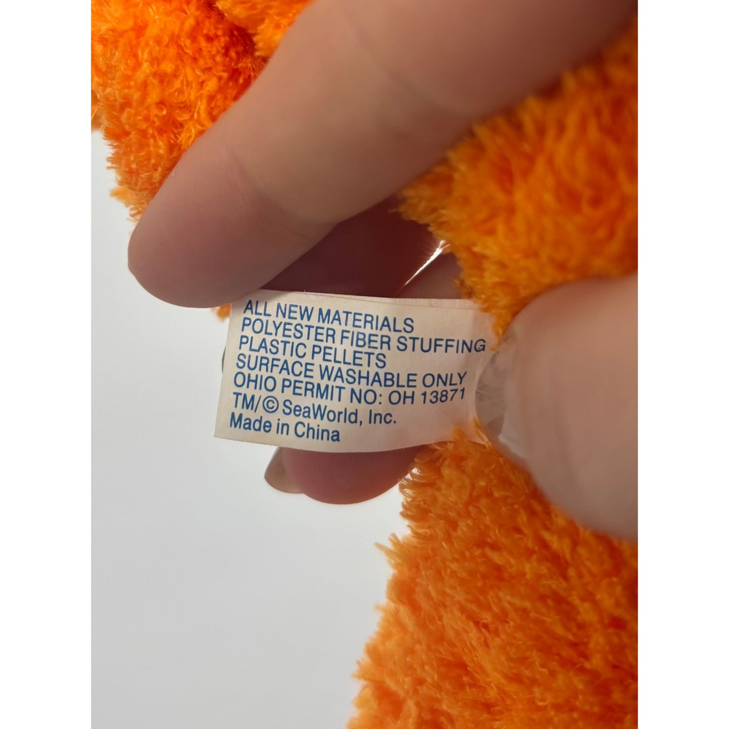 Weighted Seahorse Stuffed Animal #2800