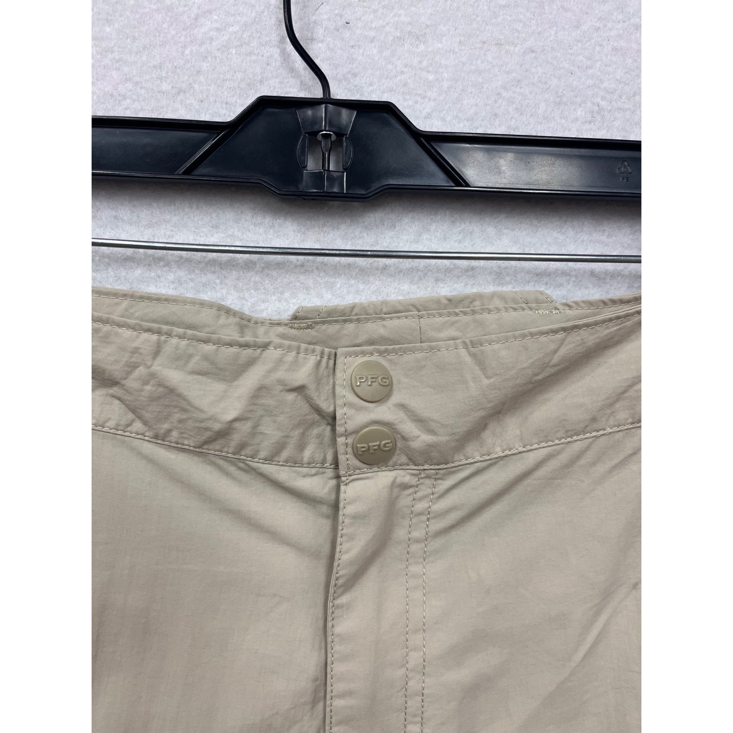 Columbia Womens Plus Size 3X Khaki Nylon Shorts With Pockets #6705