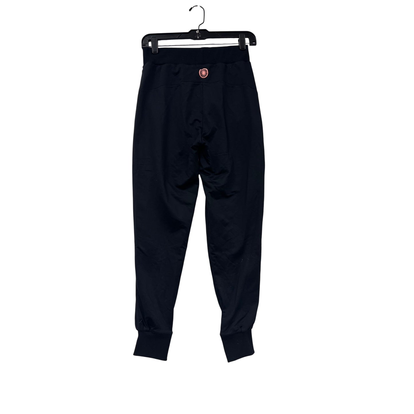 SoulCycle Black Joggers With "Athlete Warrior Soul" Print XS #8137