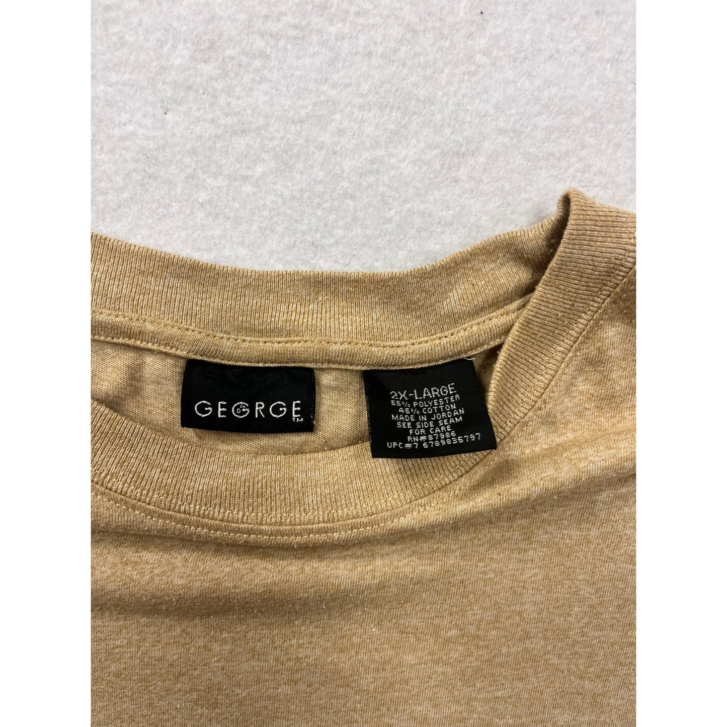 Men’s Casual George Tan ShortSleeve Shirt #6005