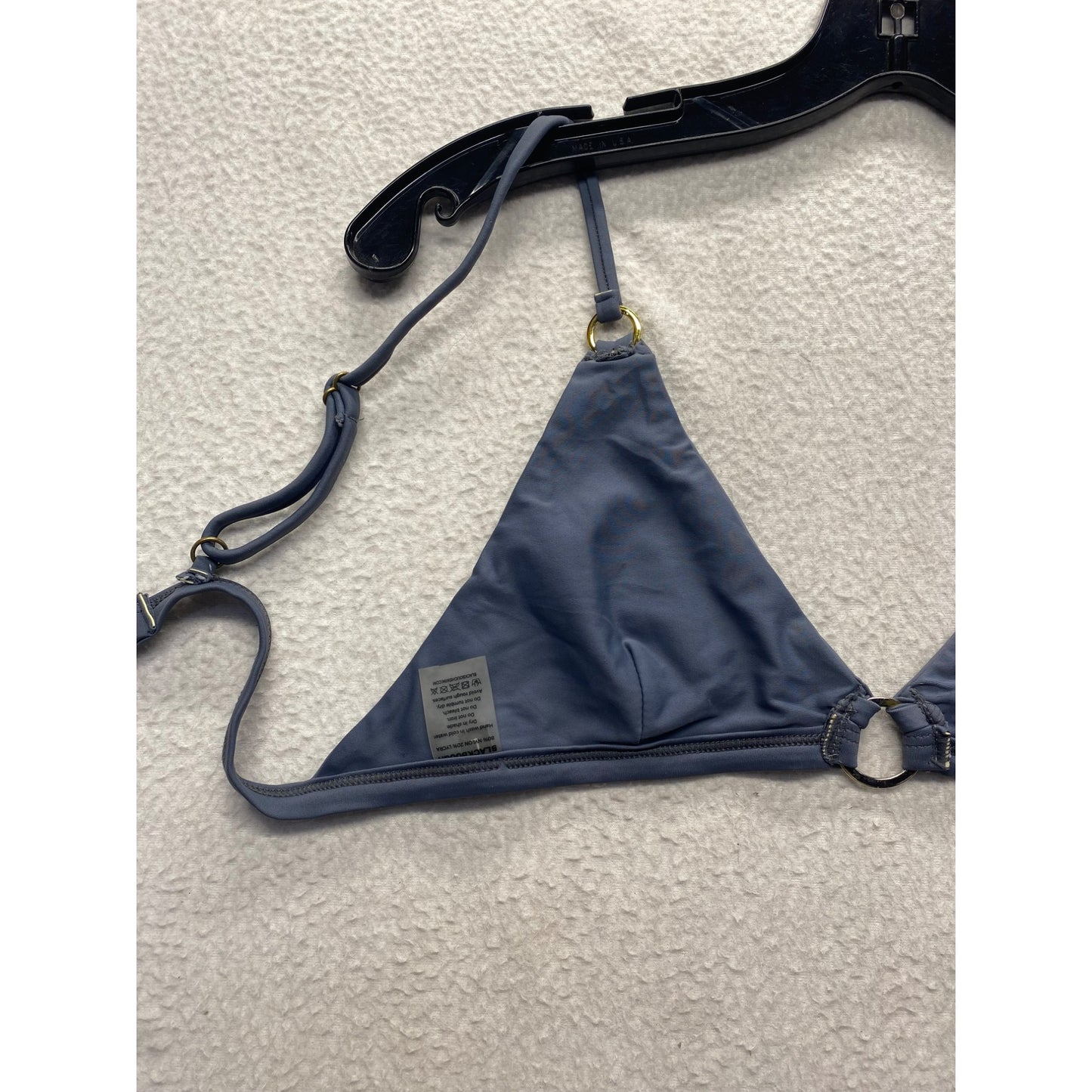 Blackbough Swim Bikini Top Large Nylon & Lycra Adjustable Straps #5866