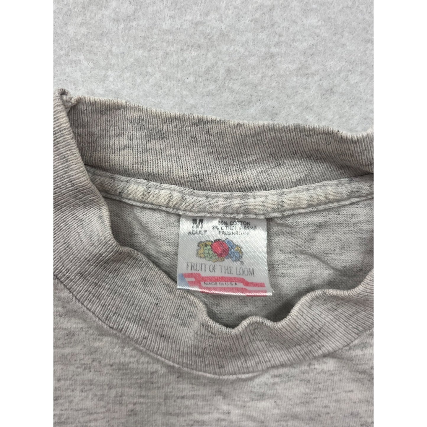 Men’s Medium Vintage 90s Fruit of the Loom Graphic Tee #6845