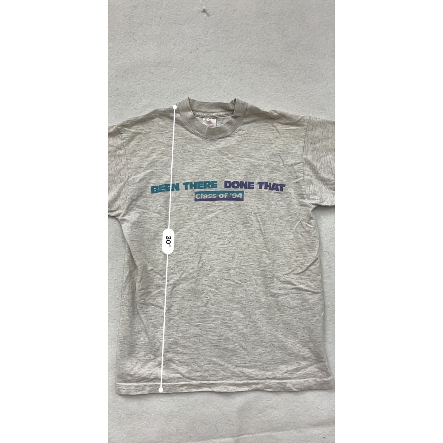 Men’s Medium Vintage 90s Fruit of the Loom Graphic Tee #6845