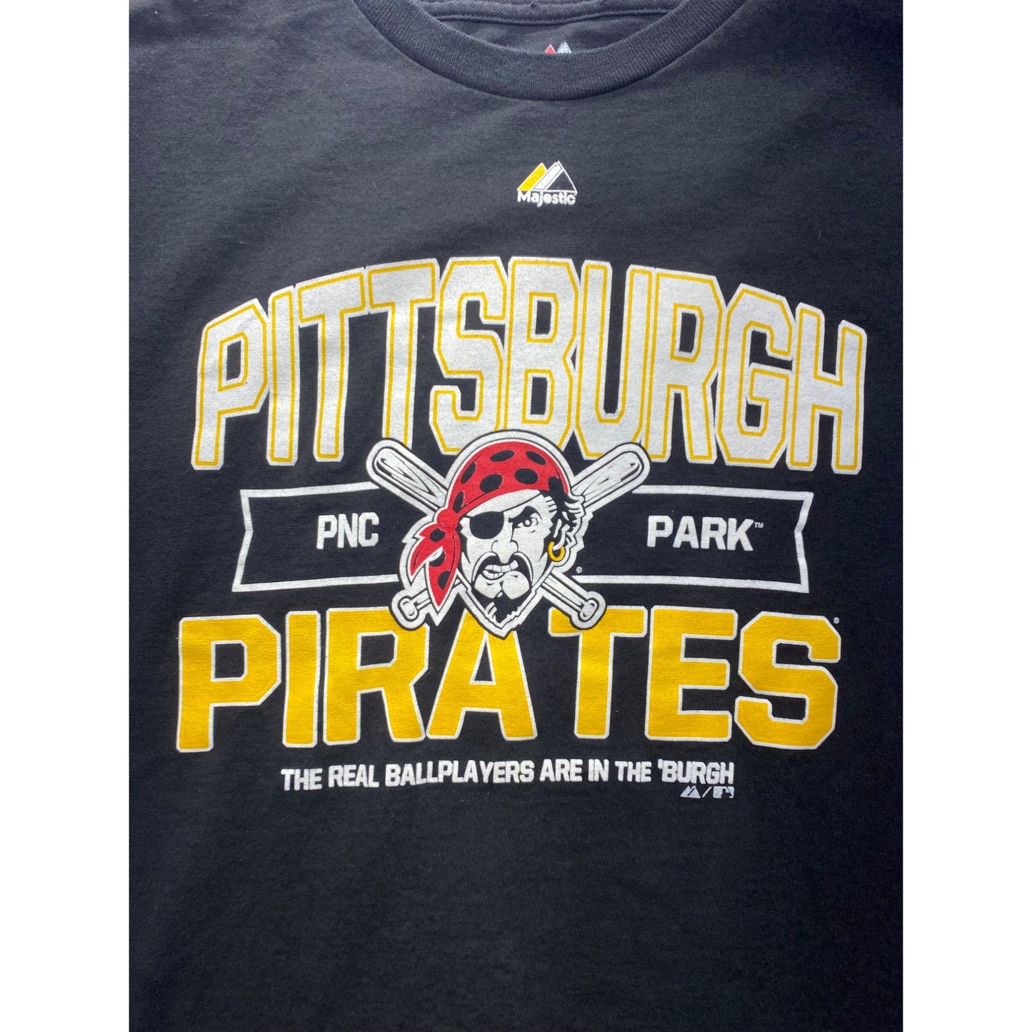 Pittsburgh Pirates Youth Large Majestic T-Shirt #7287