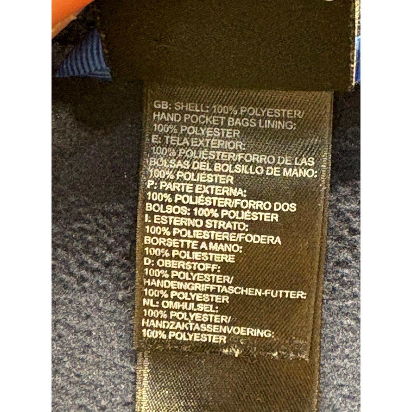 The North Face Boys Navy Fleece Full-Zip #7523