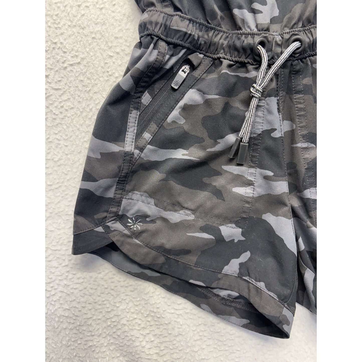 Athleta Girl Camo Print Sleeveless Romper XS/6 #7499