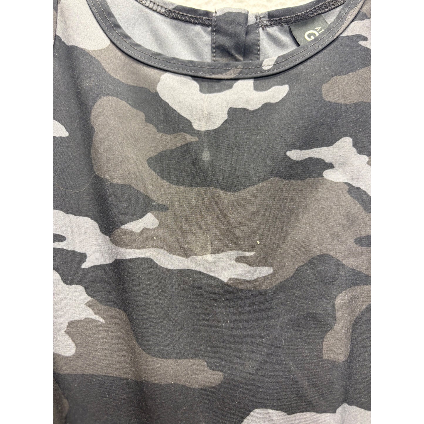Athleta Girl Camo Print Sleeveless Romper XS/6 #7499
