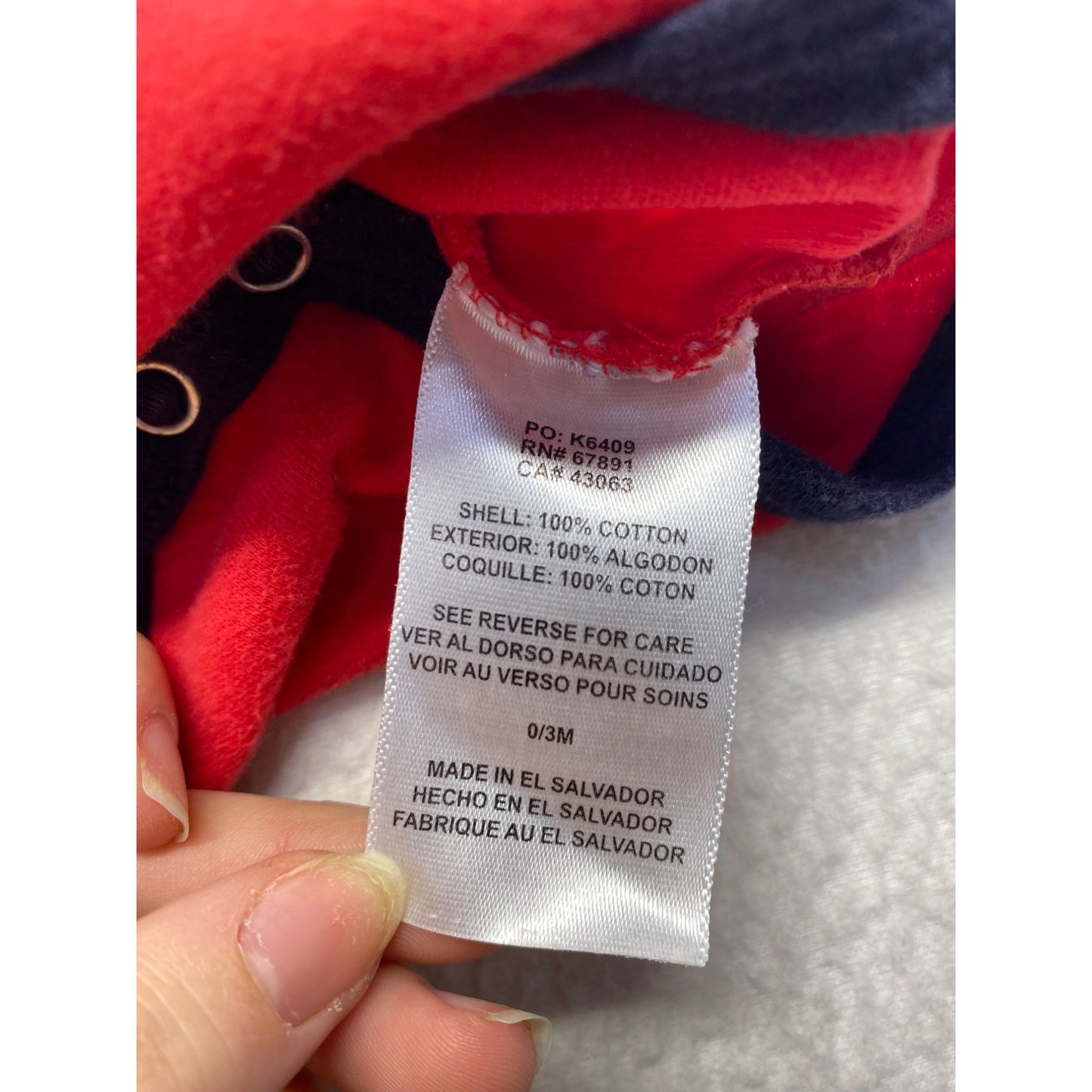 Minnesota Twins Baby Bodysuit 0/3M Red Snoopy & Woodstock #7396