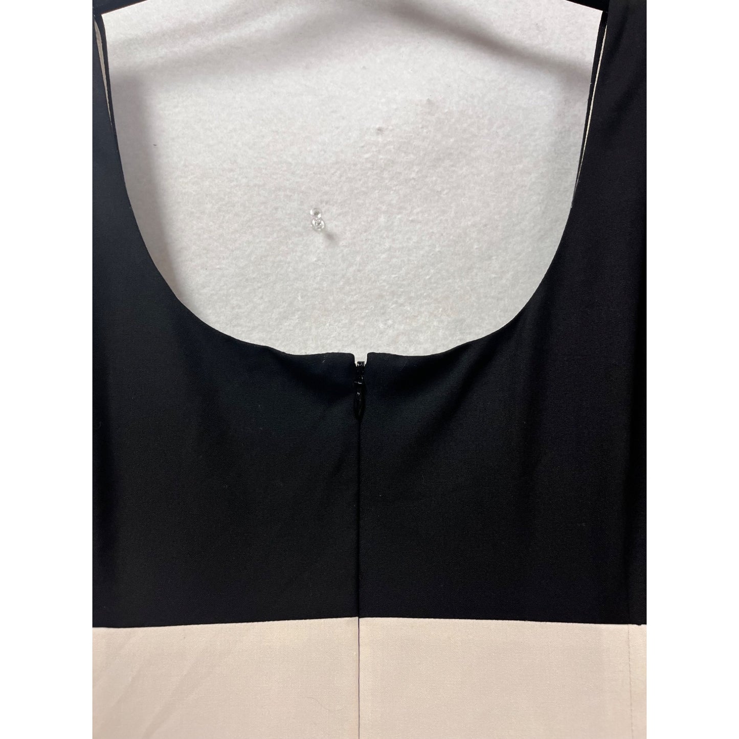 Banana Republic Womens Sleeveless Black & White Striped Dress Size 14 #404A
