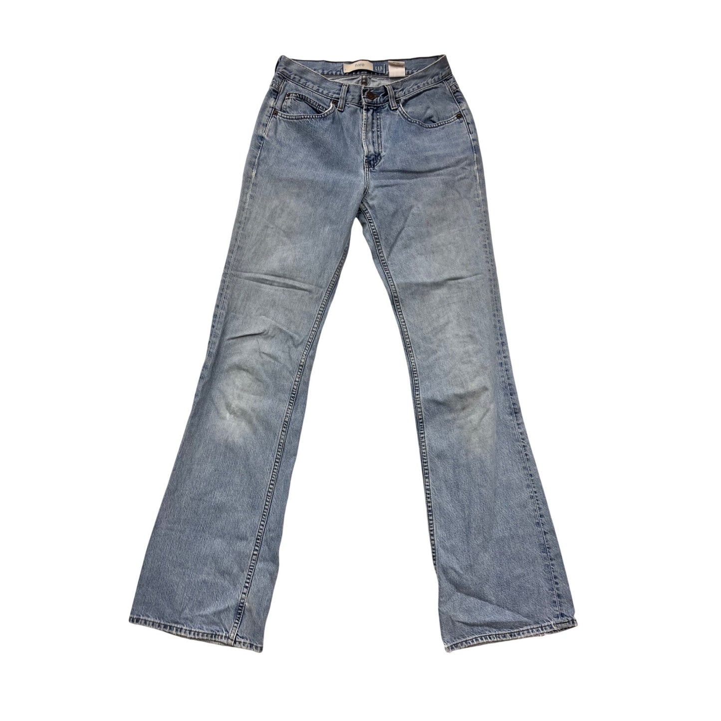 Gap Flare Jeans Womens Size 6 Long Blue Denim #260A