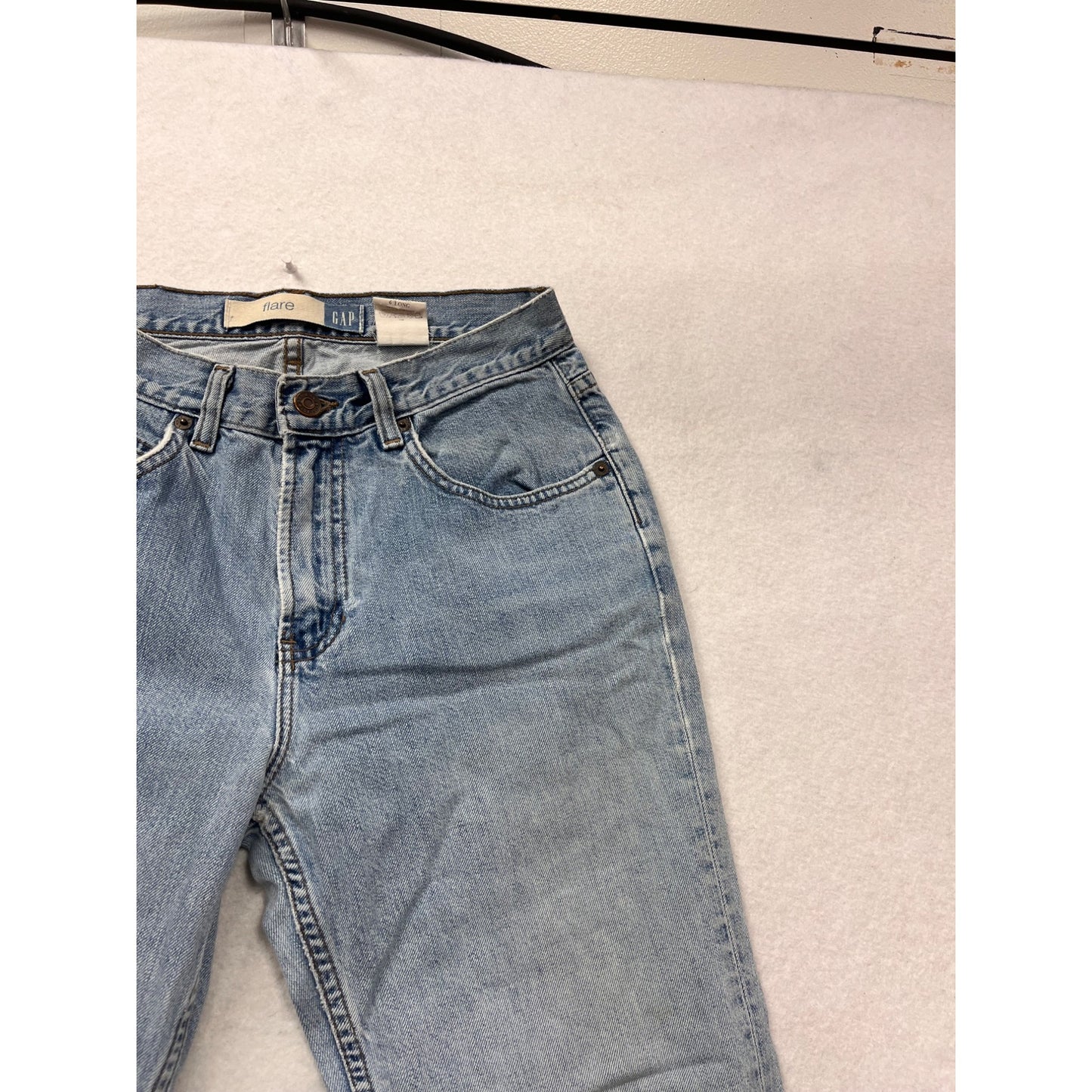 Gap Flare Jeans Womens Size 6 Long Blue Denim #260A