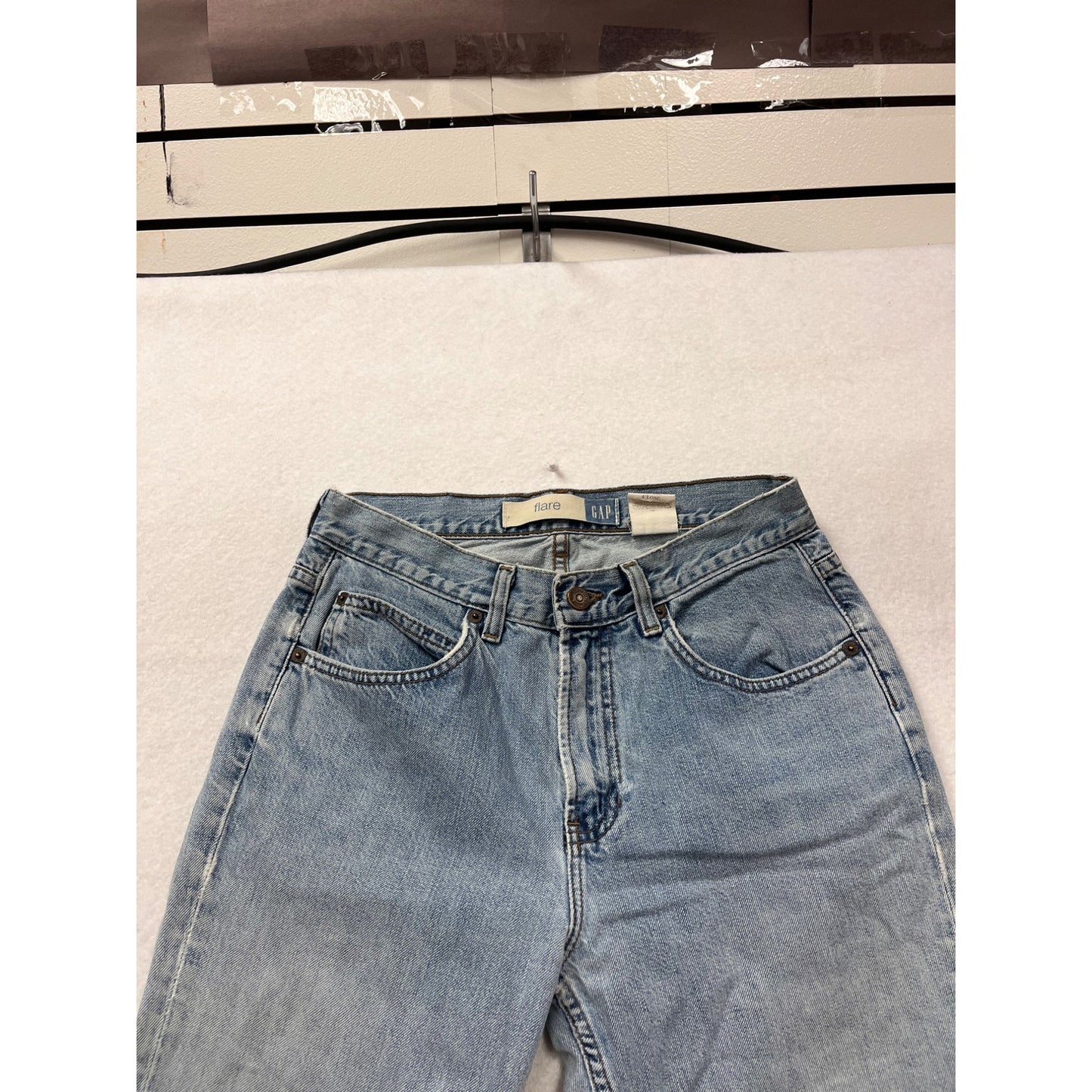 Gap Flare Jeans Womens Size 6 Long Blue Denim #260A